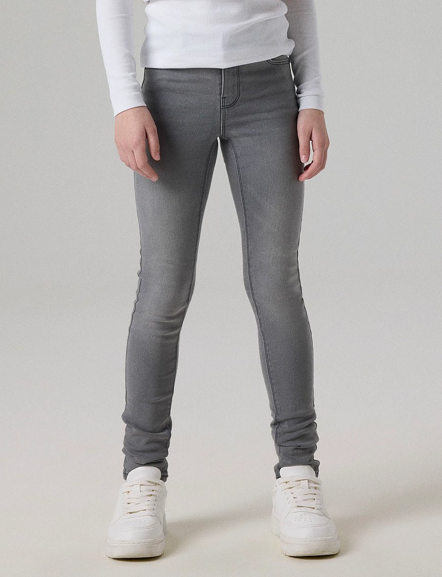 name it - NKFPOLLY SKINNY JEANS 1212-TX NOOS - skinny jeans - light grey denim - 5