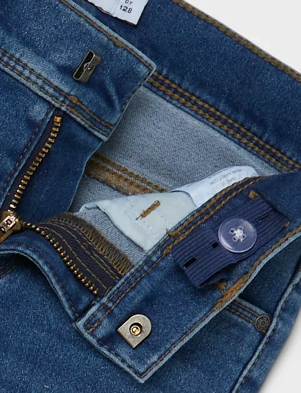 name it - NKFPOLLY SKINNY JEANS 1212-TX NOOS - skinny jeans - medium blue denim - 4