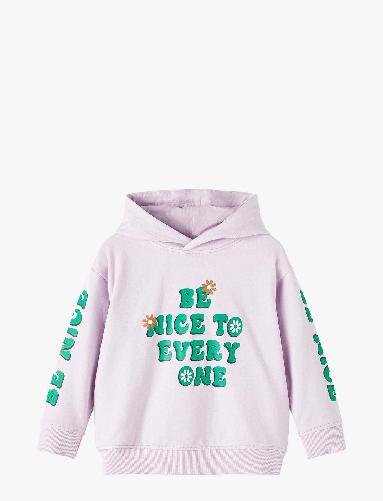 name it - NMFSILKE SWEAT BRU - orchid petal - 0