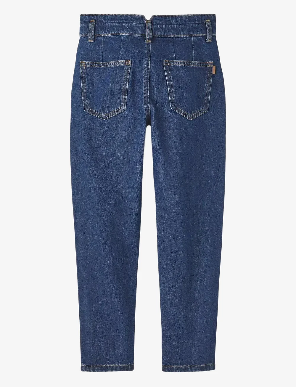 name it - NKFBELLA HW MOM AN JEANS 1092-DO NOOS - regular jeans - dark blue denim - 1