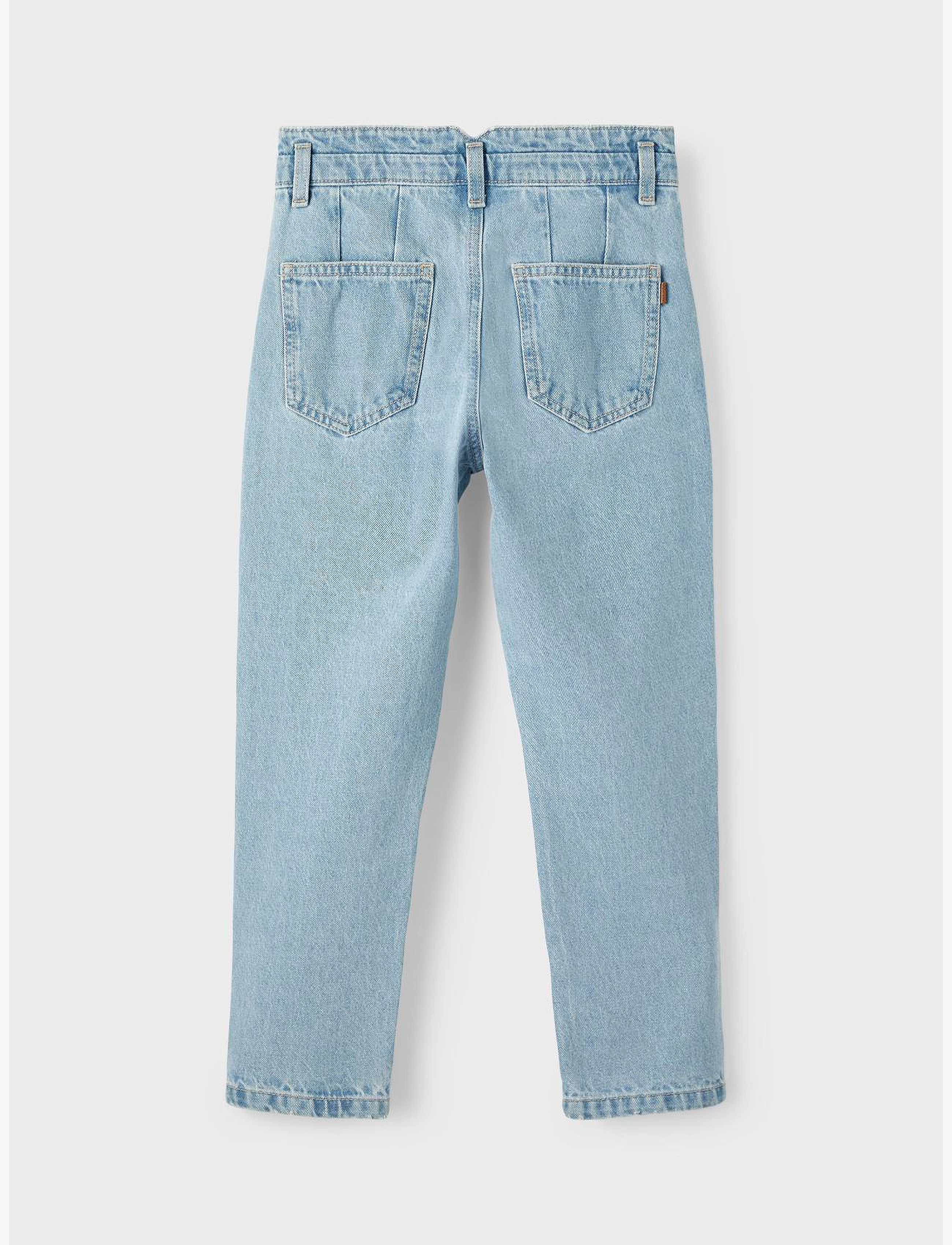 name it - NKFBELLA HW MOM AN JEANS 1092-DO NOOS - light blue denim - 2