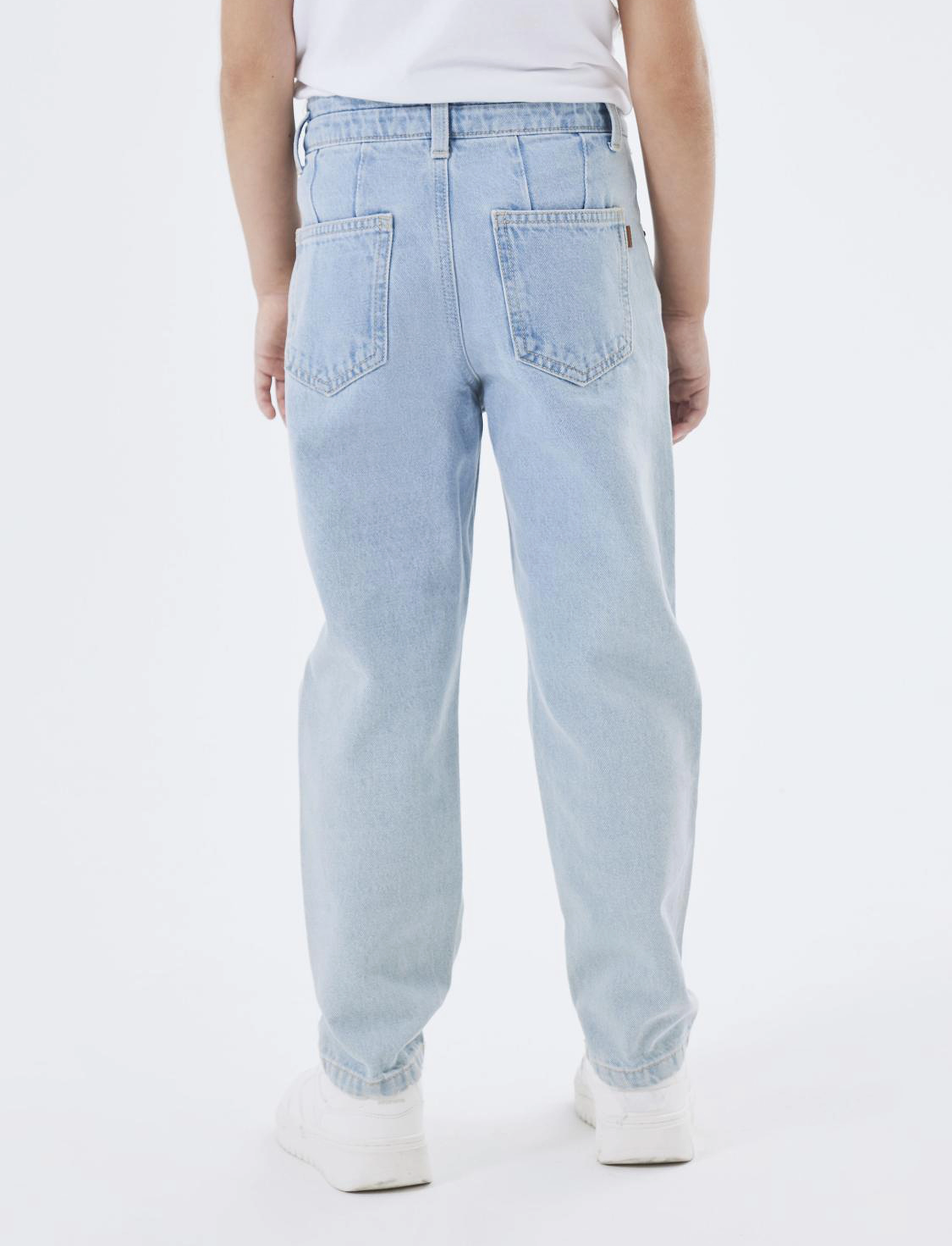name it - NKFBELLA HW MOM AN JEANS 1092-DO NOOS - light blue denim - 5