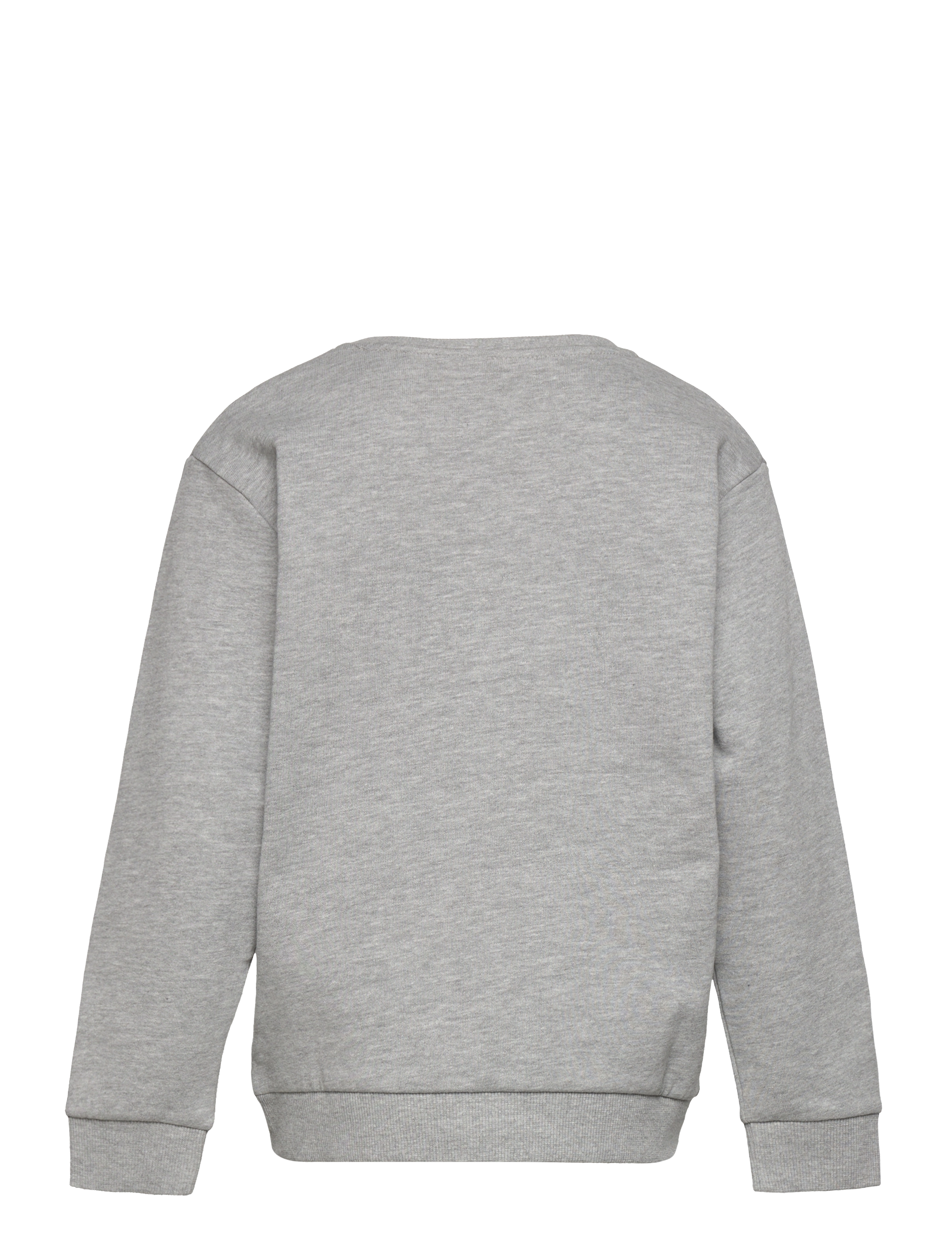 name it - NKMSALKO LS LOOSE SWEAT BRU - grey melange - 1
