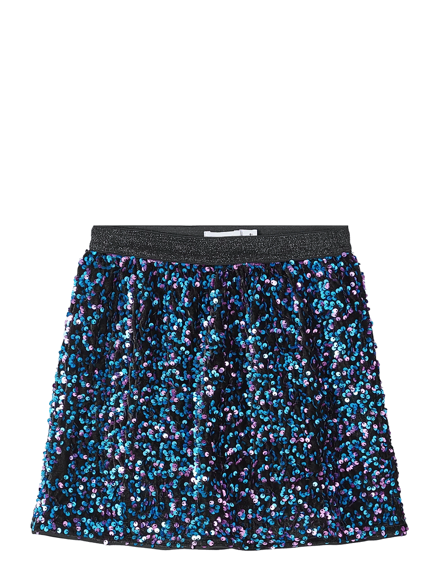 name it - NKFRUNICA SKIRT - miniseelikud - black - 1