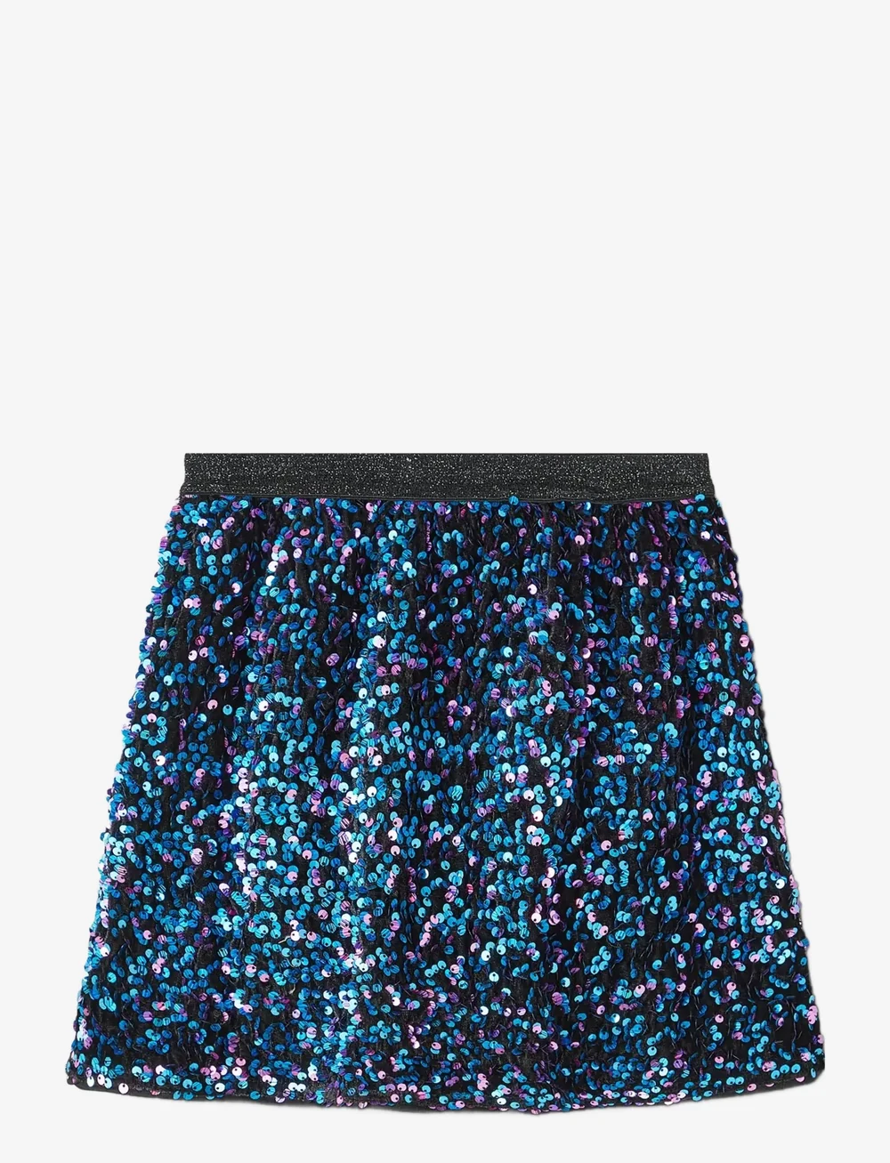 name it - NKFRUNICA SKIRT - kurze röcke - black - 2