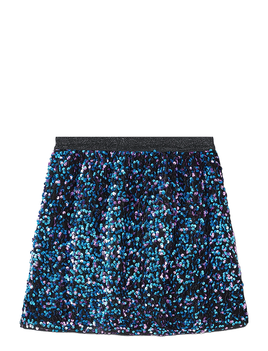 name it - NKFRUNICA SKIRT - miniseelikud - black - 2