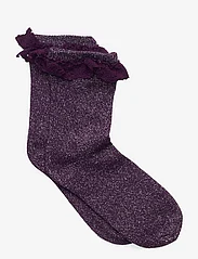 name it - NMFRILLE SOCK - lowest prices - plum purple - 0