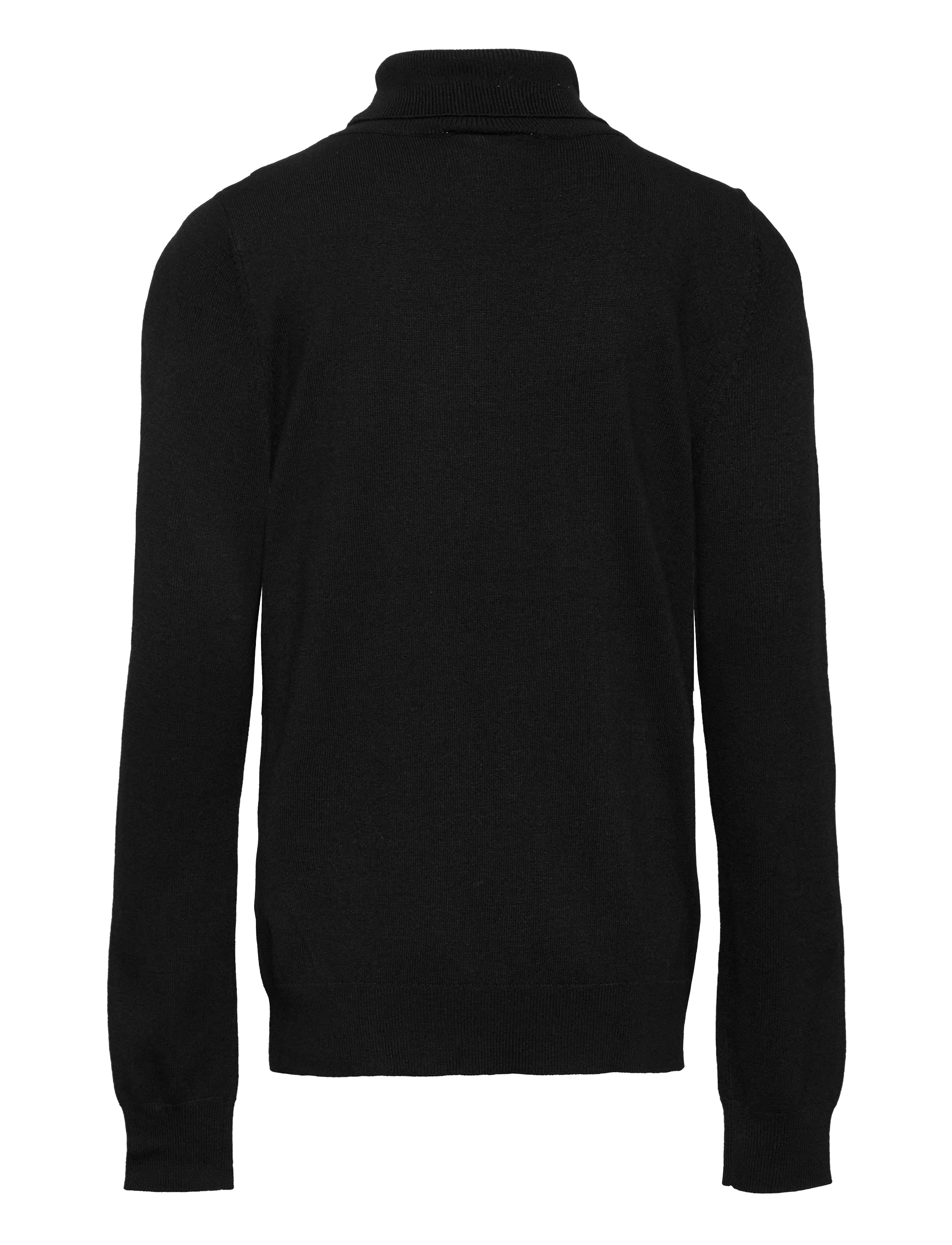name it - NKMRALOSO LS ROLLNECK KNIT - black - 1