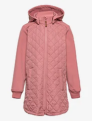 name it - NKFALFA JACKET QUILT FO TB - quilted jakker - old rose - 0