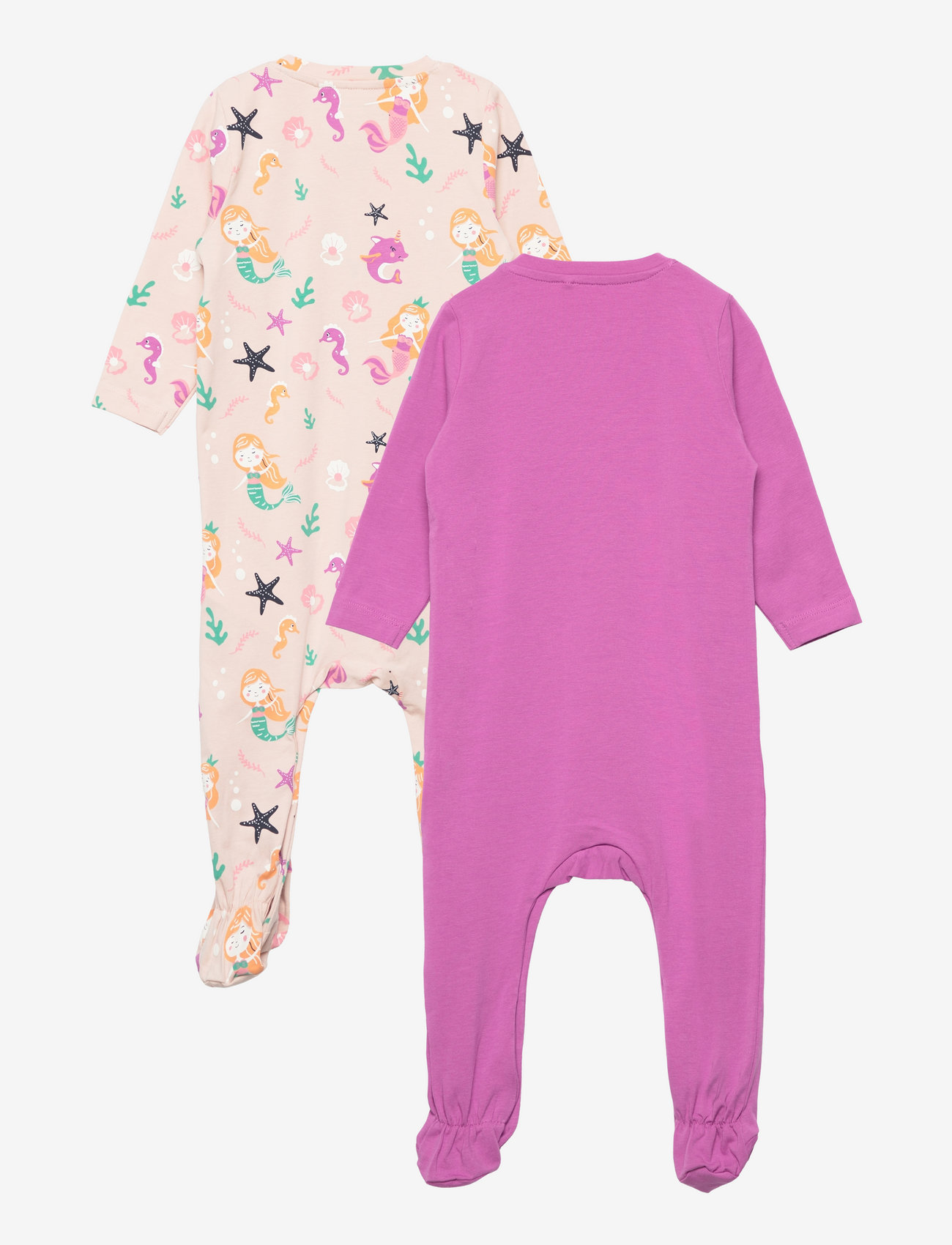name it - NBFOCEAN 2P NIGHTSUIT W/F - peach whip - 1