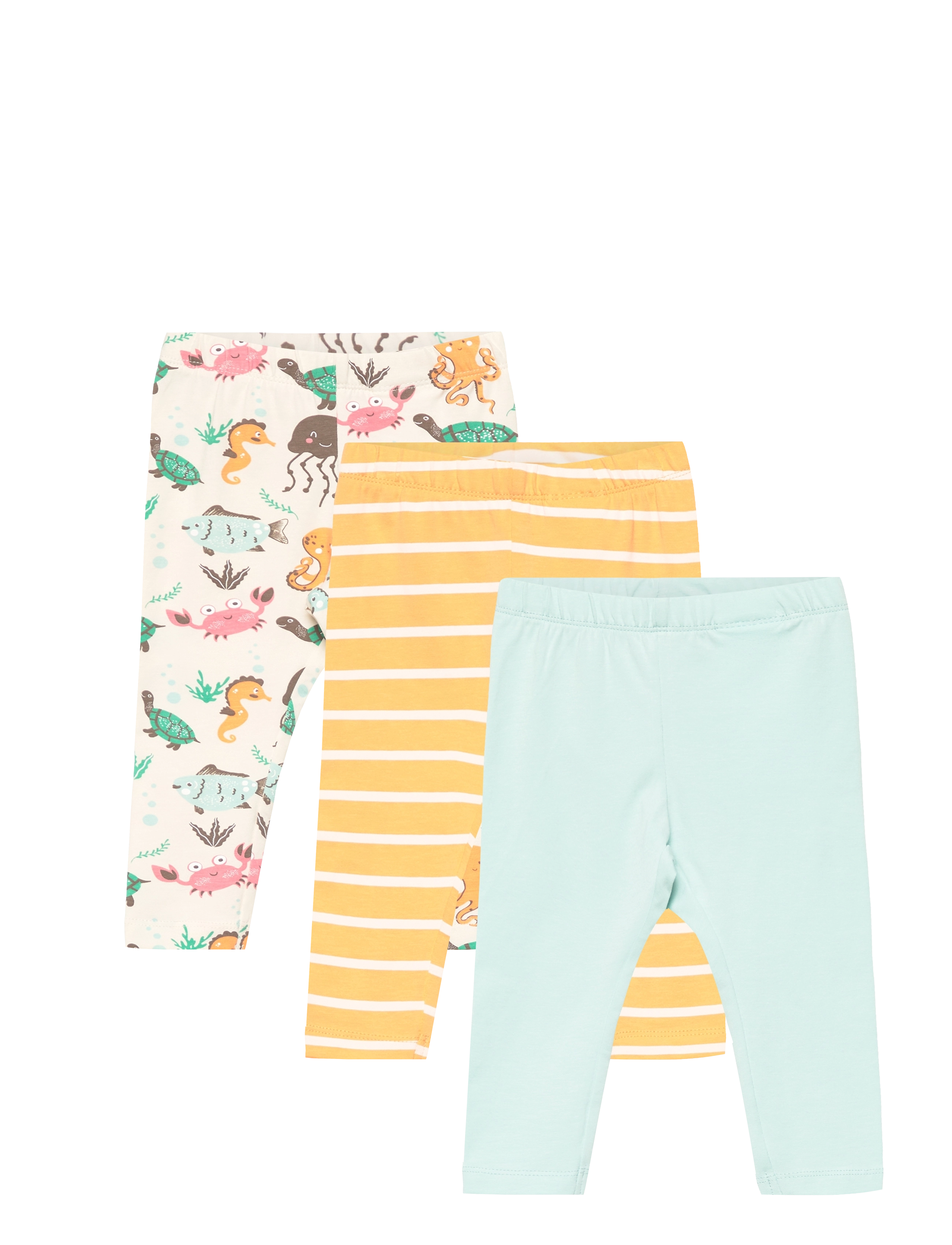 name it - NBNOCEAN 3P LEGGING - whitecap gray - 0