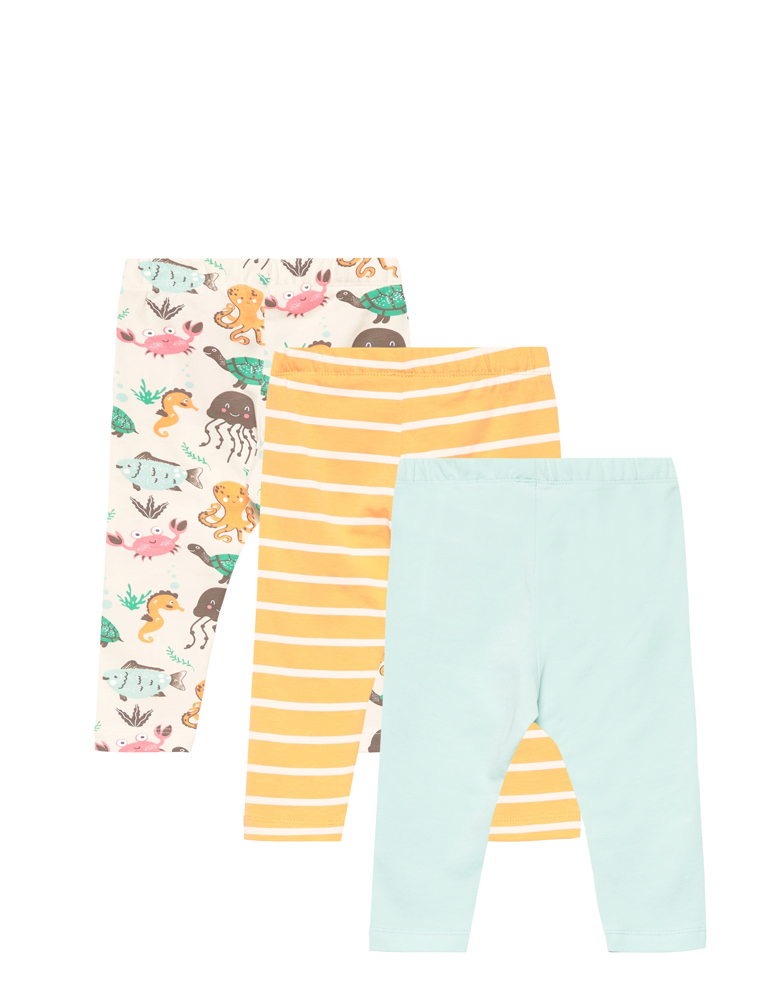 name it - NBNOCEAN 3P LEGGING - whitecap gray - 1