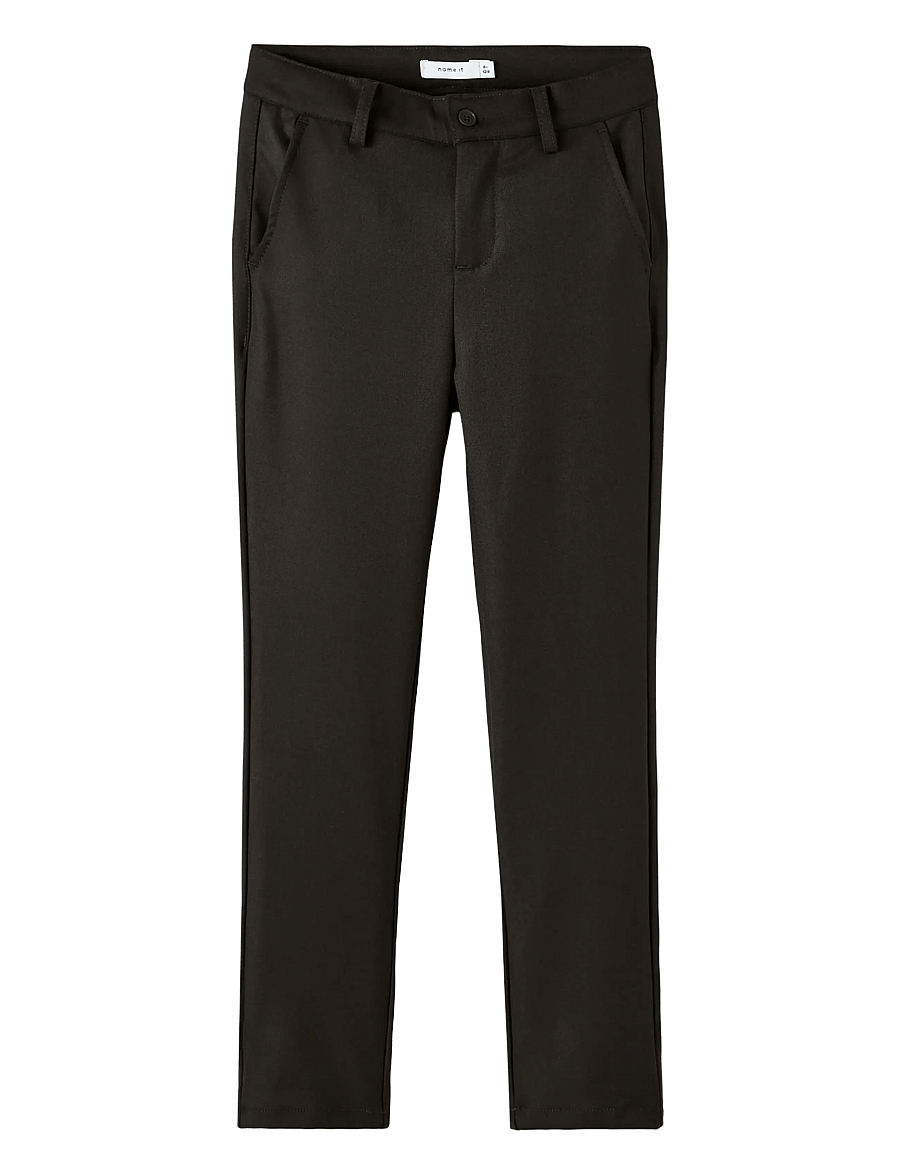 name it - NKMRIRAMEL PANT NOOS - housut - black - 1