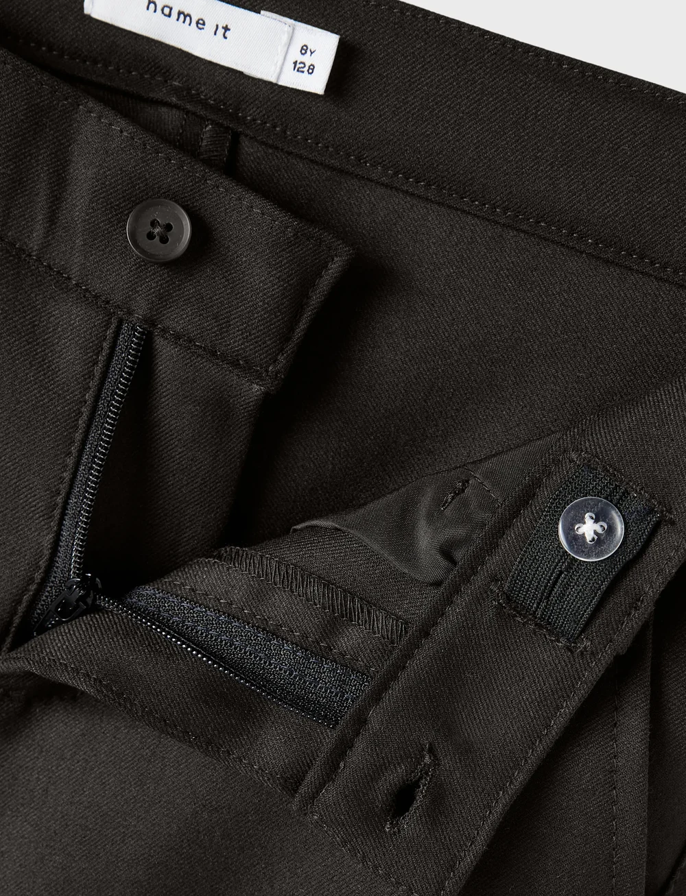 name it - NKMRIRAMEL PANT NOOS - osta vanuse järgi - black - 3