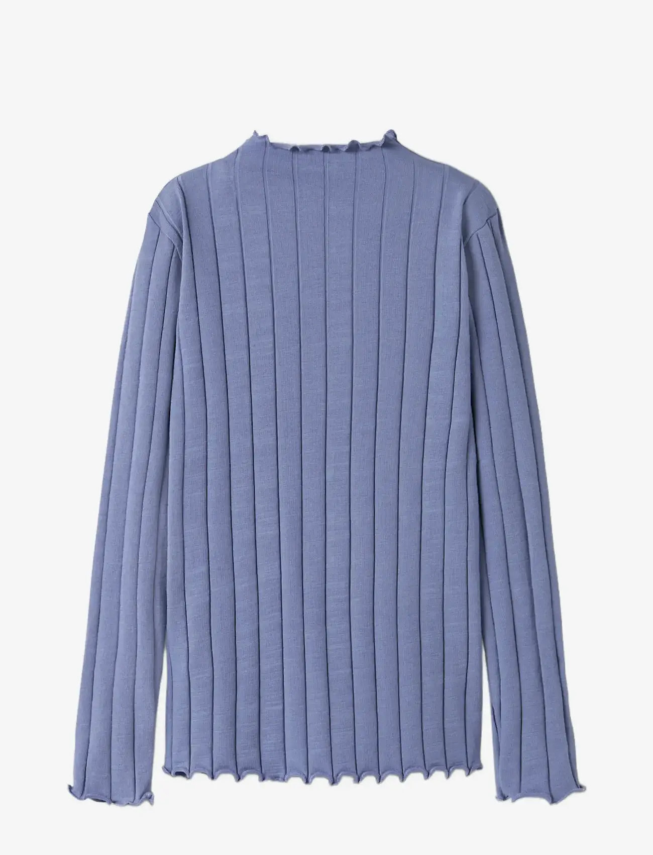 name it - NKFNOLINE LS SLIM TOP NOOS - długi rękaw - blue ice - 2