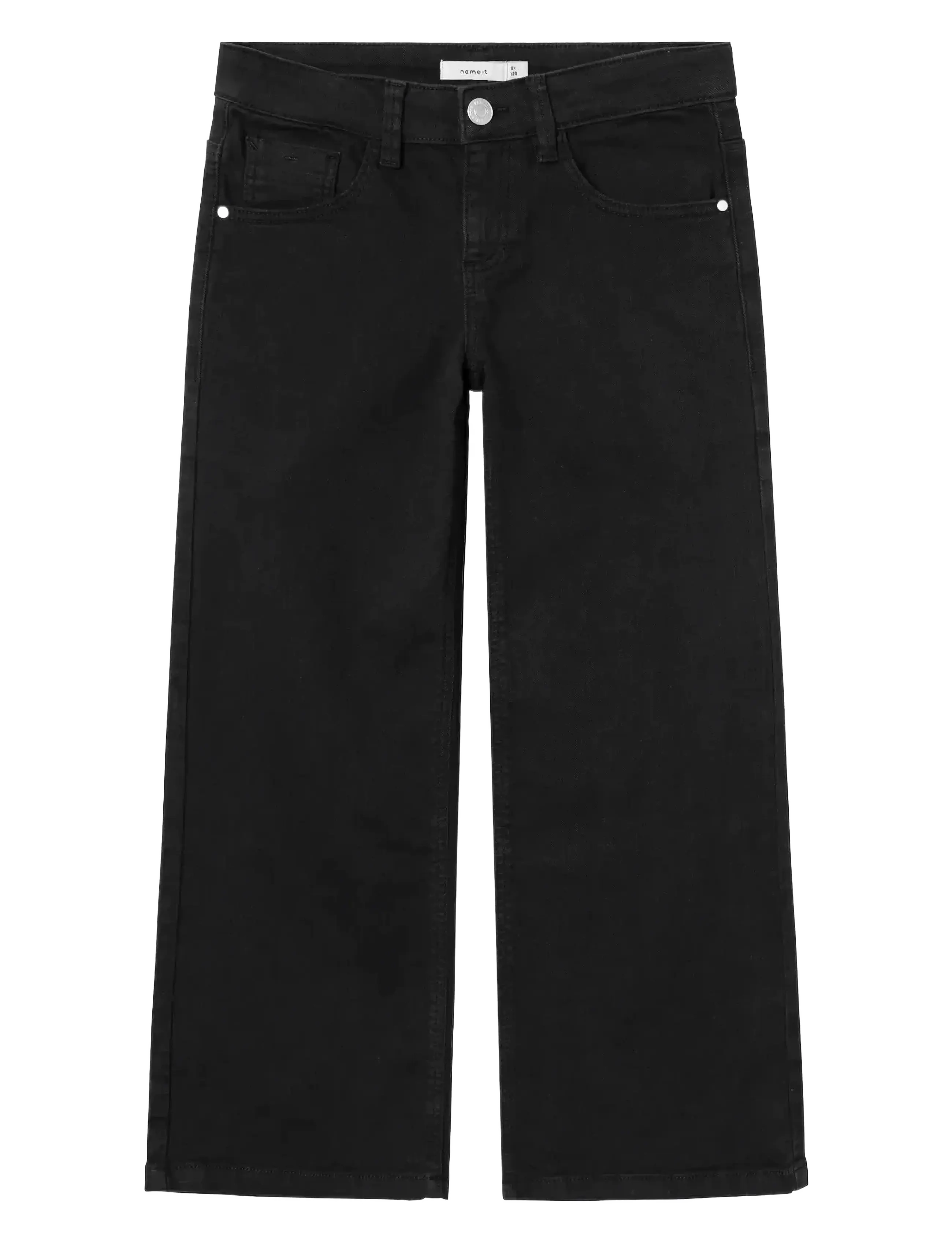 NAME IT Nkfrose Wide Twi Hose 1115-Tp Noos Schwarz - 164 - Kinder