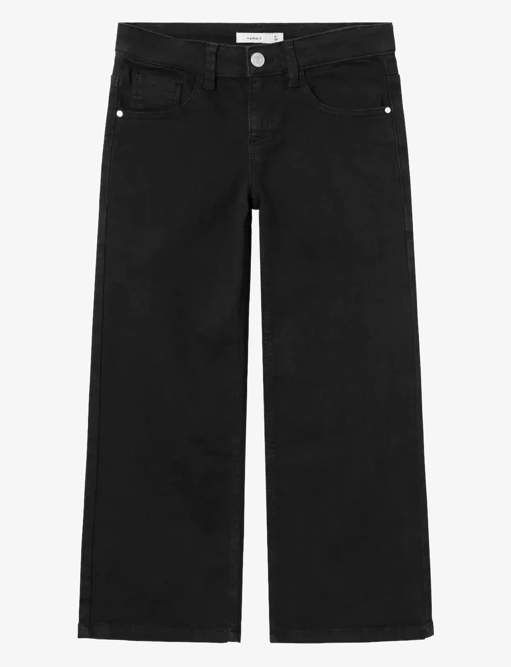 name it - NKFROSE WIDE TWI PANT 1115-TP NOOS - vida jeans - black - 1