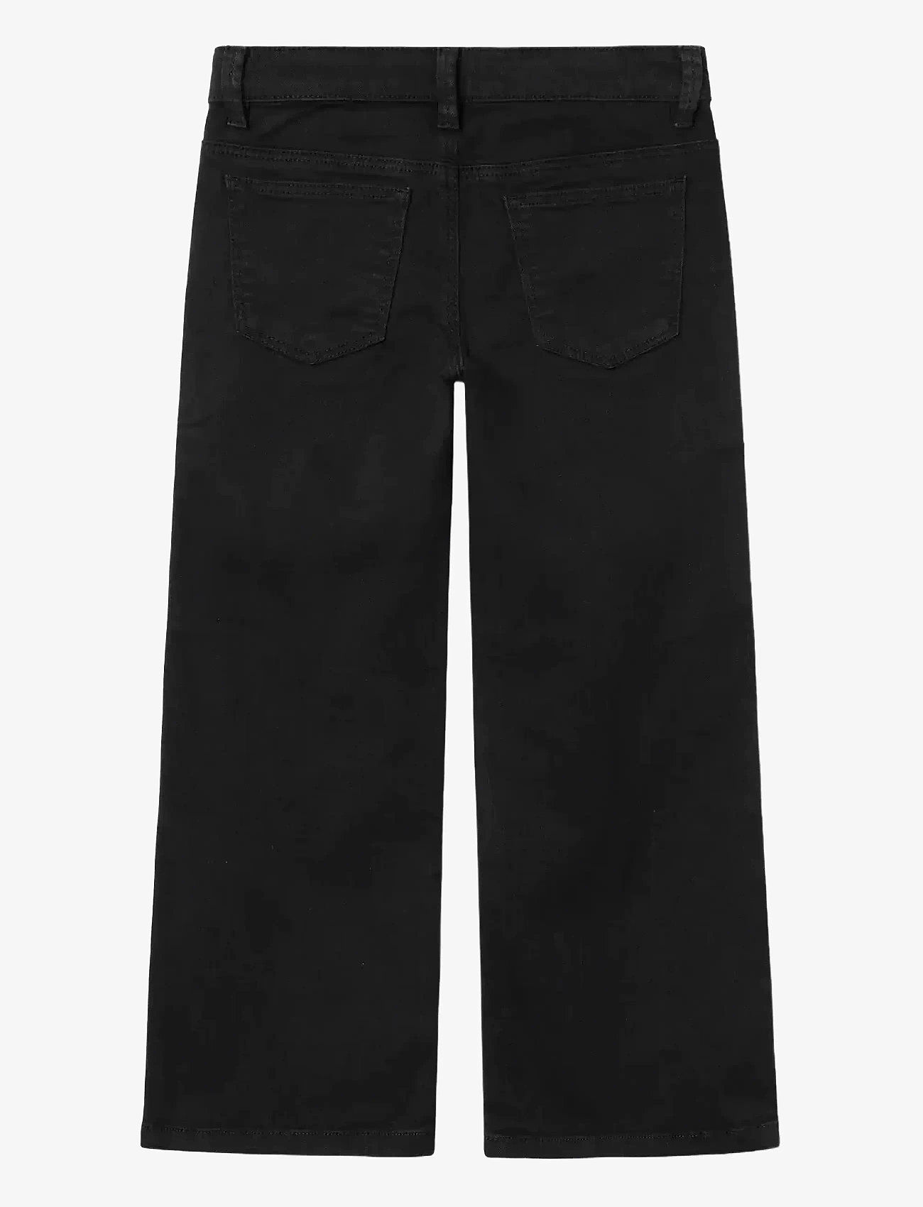 name it - NKFROSE WIDE TWI PANT 1115-TP NOOS - laia säärega teksad - black - 2