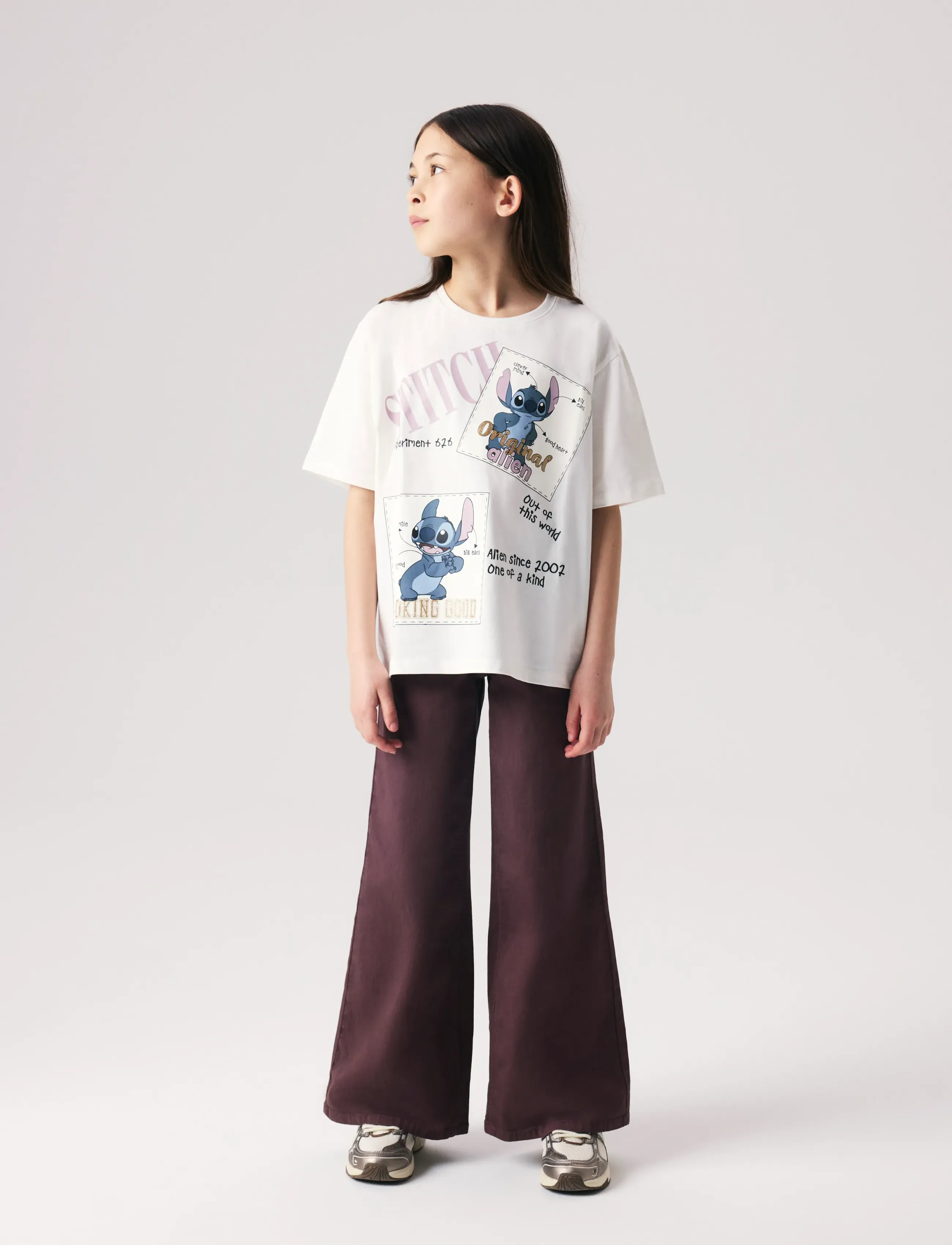 name it - NKFROSE WIDE TWI PANT 1115-TP NOOS - brede jeans - french roast - 3