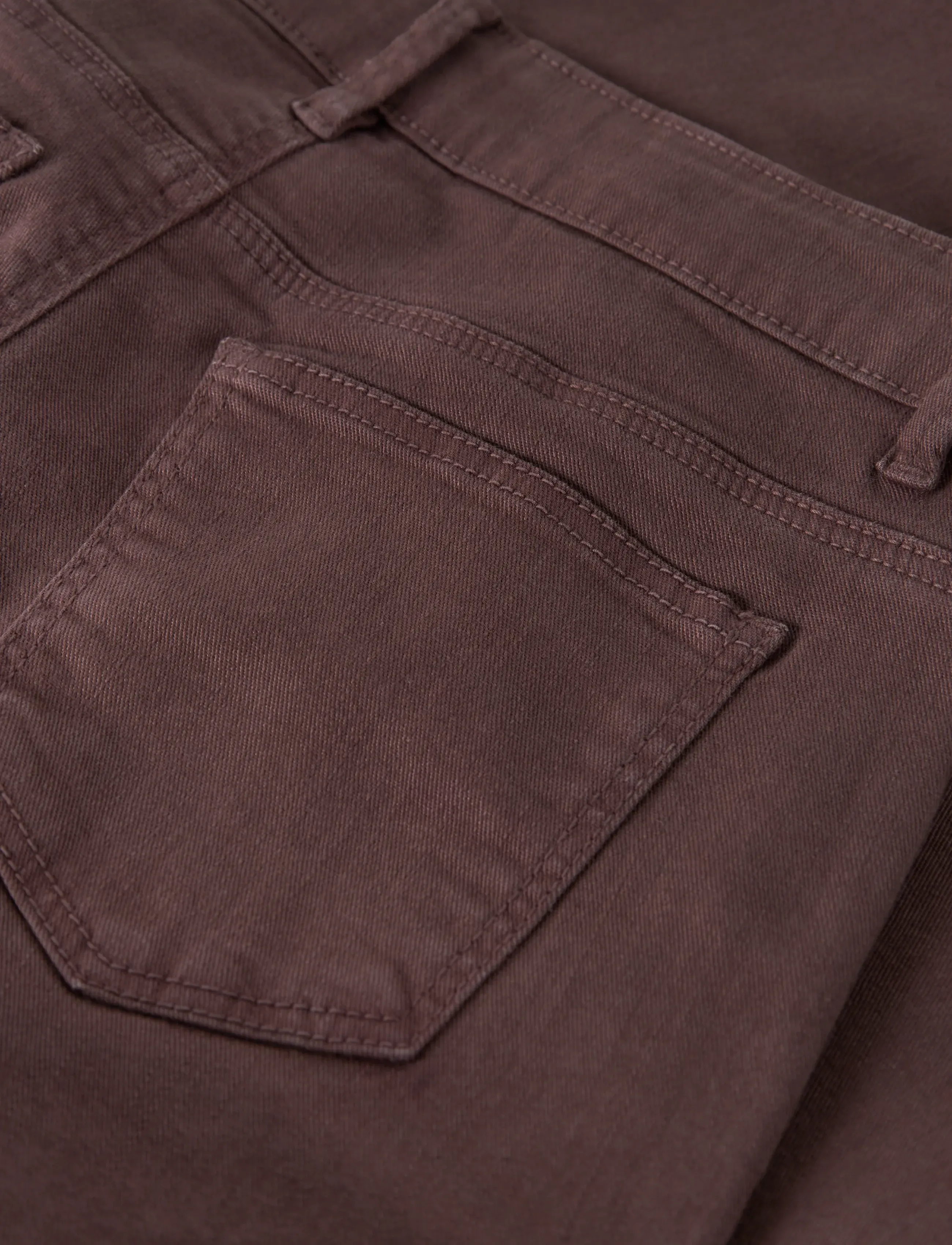 name it - NKFROSE WIDE TWI PANT 1115-TP NOOS - brede jeans - french roast - 4