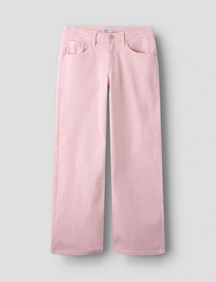 name it - NKFROSE WIDE TWI PANT 1115-TP NOOS - brede jeans - pirouette - 0