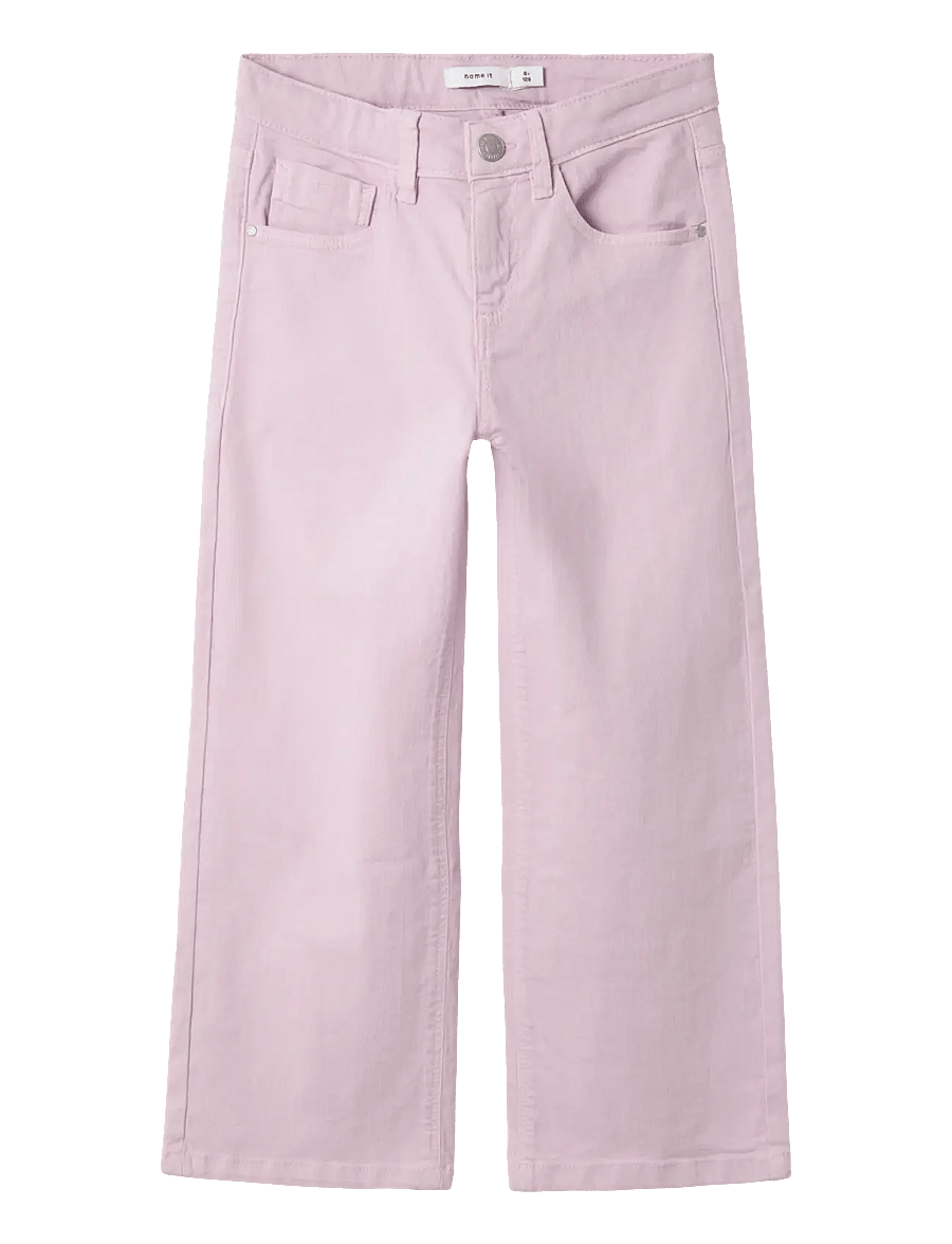 name it - NKFROSE WIDE TWI PANT 1115-TP NOOS - brede jeans - winsome orchid - 1