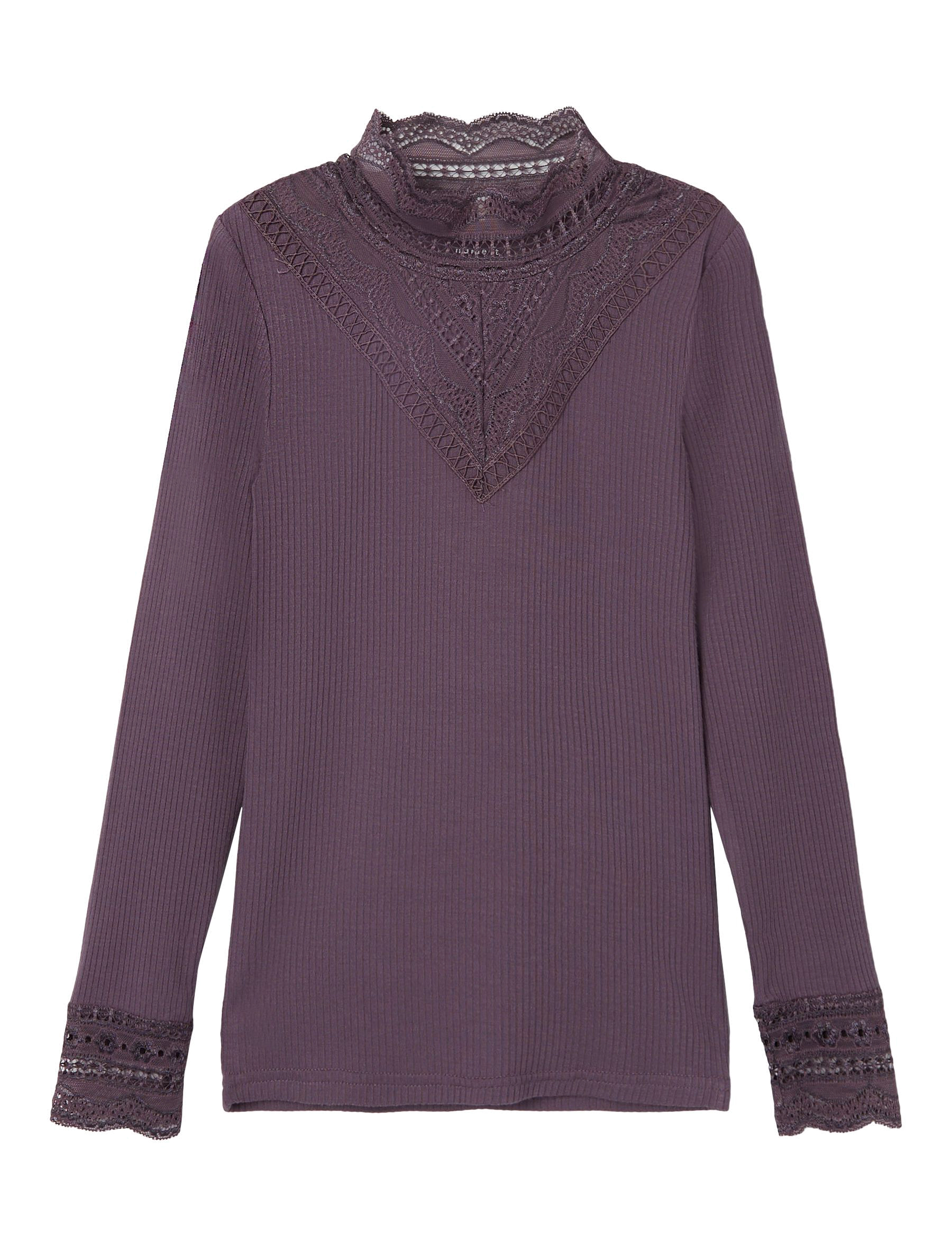 name it NKFNURI LS XSL TOP NOOS - Kläder - ARCTIC DUSK / purple