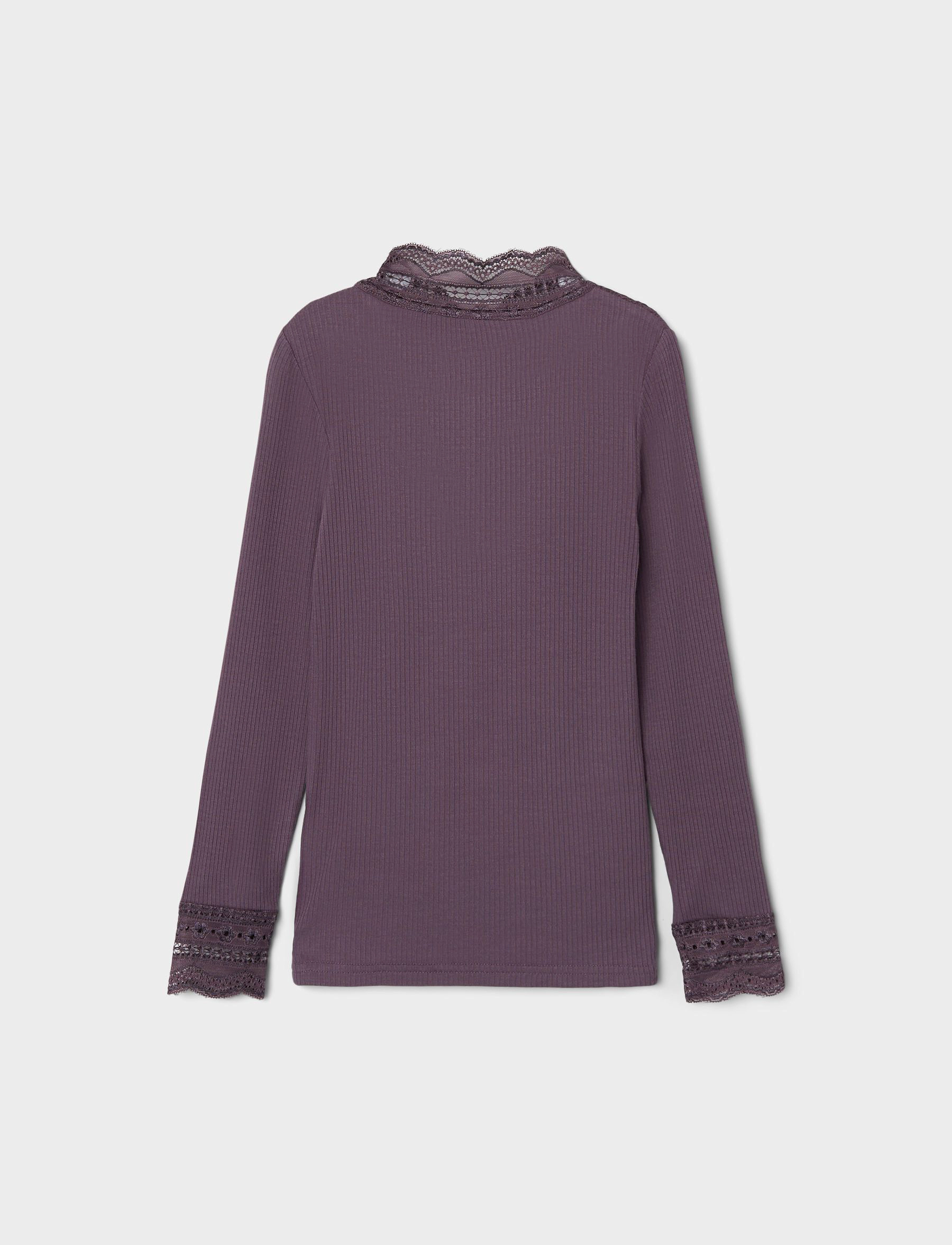 name it - NKFNURI LS XSL TOP NOOS - langärmelig - arctic dusk - 2