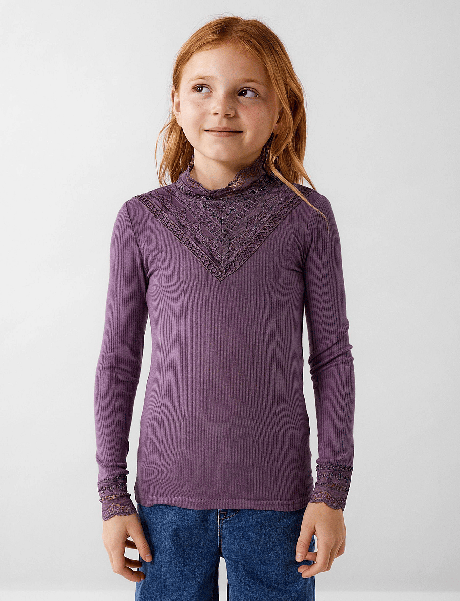 name it - NKFNURI LS XSL TOP NOOS - langärmelig - arctic dusk - 0
