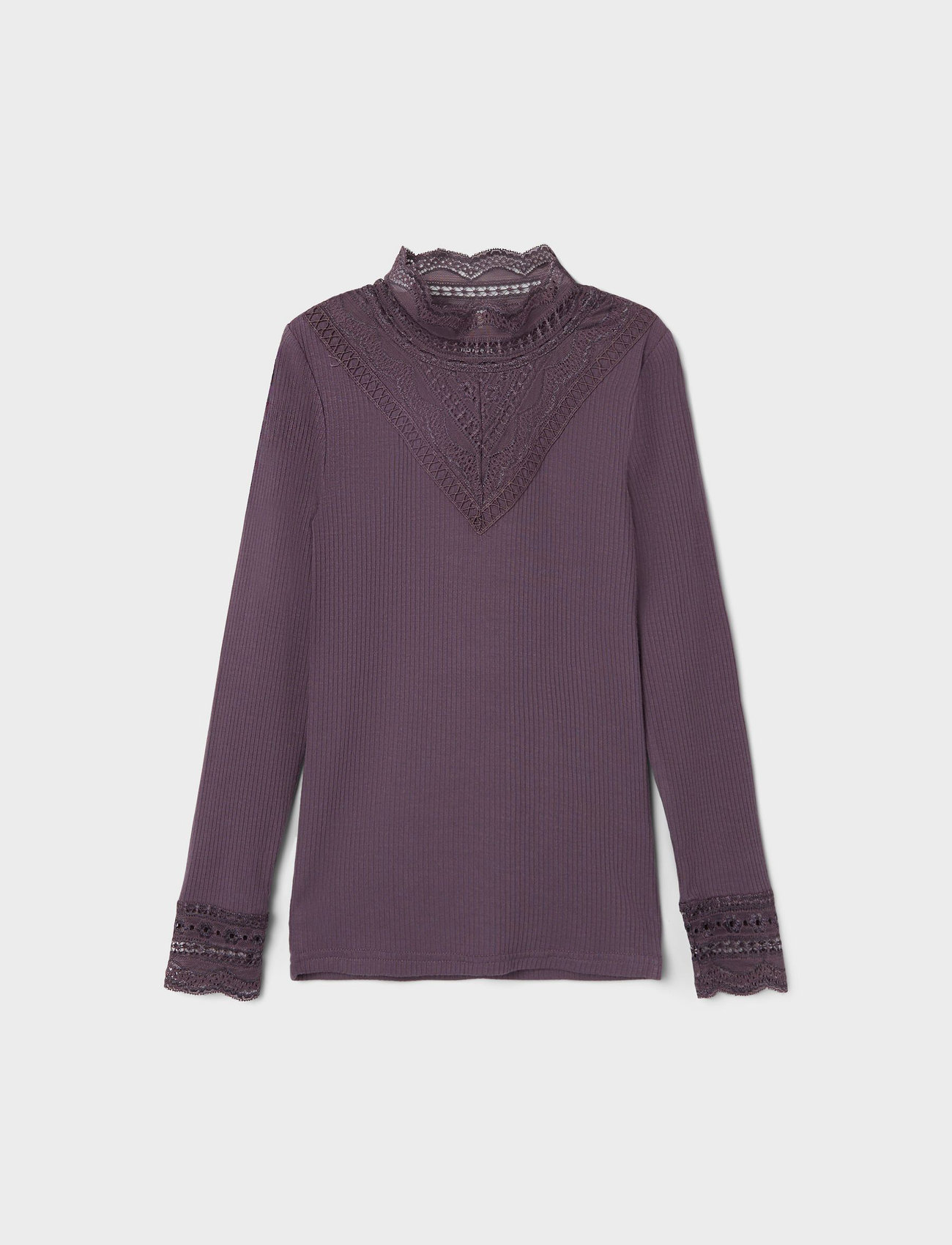name it - NKFNURI LS XSL TOP NOOS - langærmede t-shirts - arctic dusk - 3