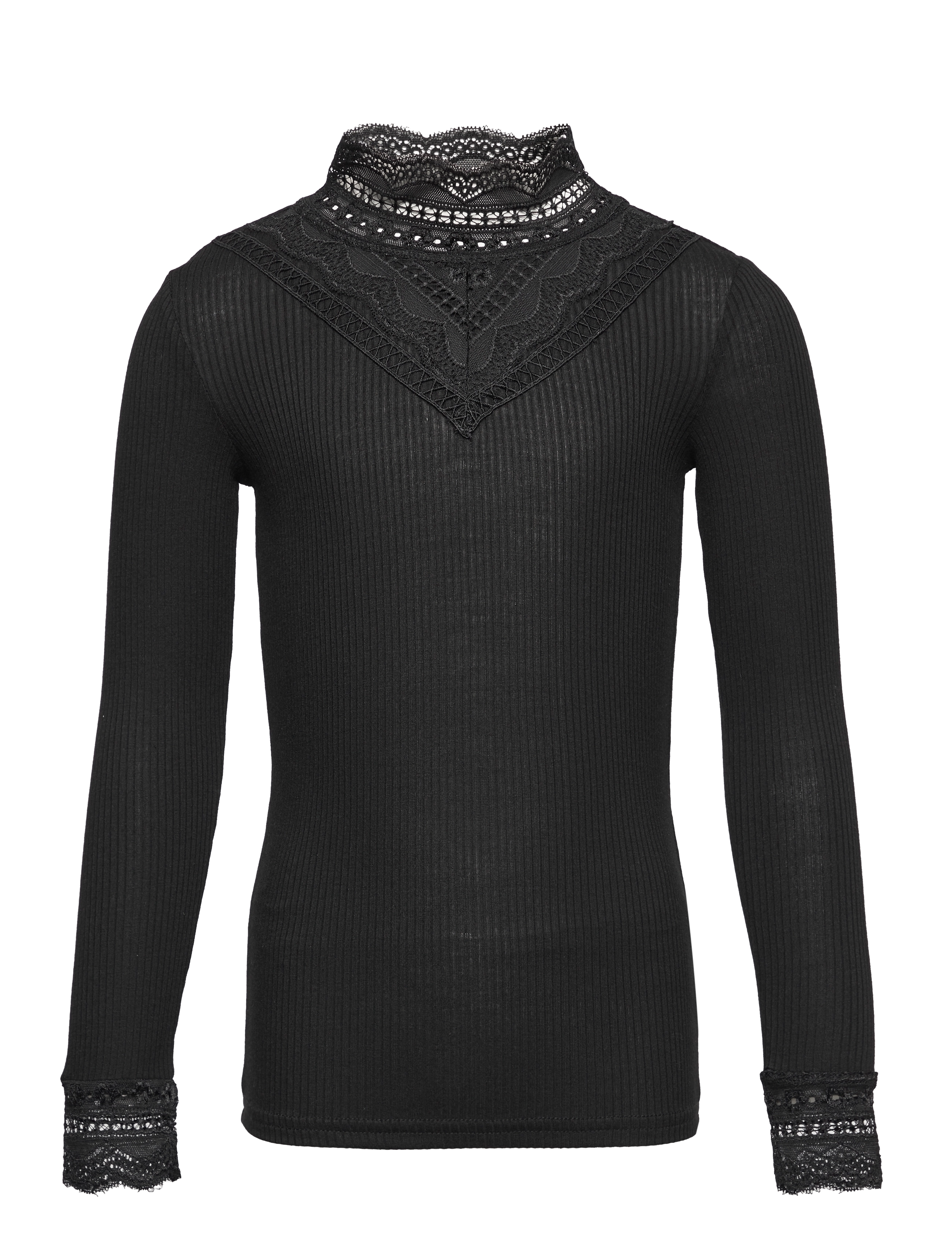 NAME IT Nkfnuri Ls Xsl Oberteil Noos Schwarz - 158-164 - Kinder