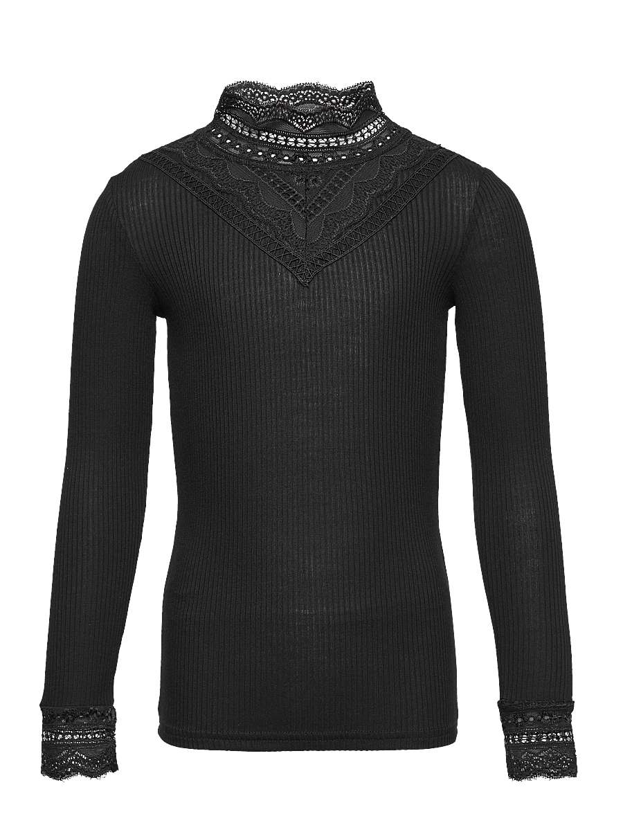 name it - NKFNURI LS XSL TOP NOOS - langärmelig - black - 1
