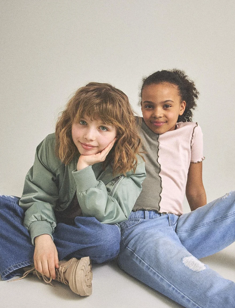 name it - NKFROSE HW WIDE JEANS DESTR 1411-BE NOOS - hosen mit weitem bein - dark blue denim - 2