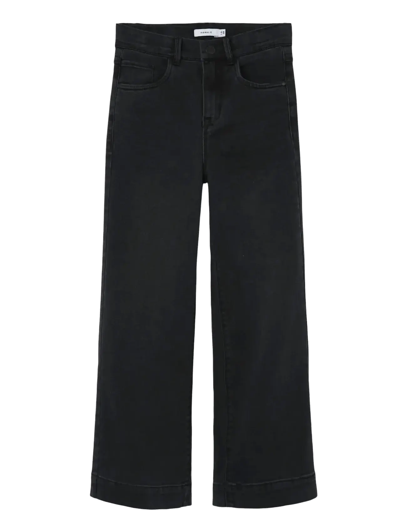 Black Denim Rose Wide Jeans Noos str. 128