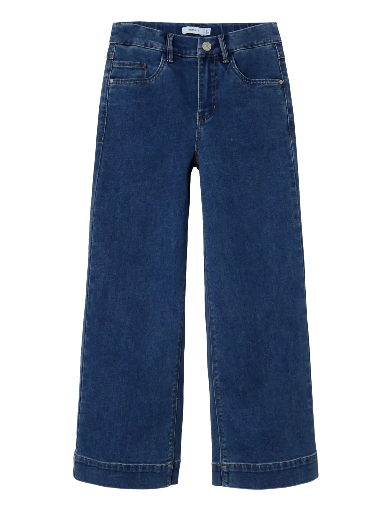 NKFROSE HW WIDE JEANS 1356-ON NOOS - MEDIUM BLUE DENIM
