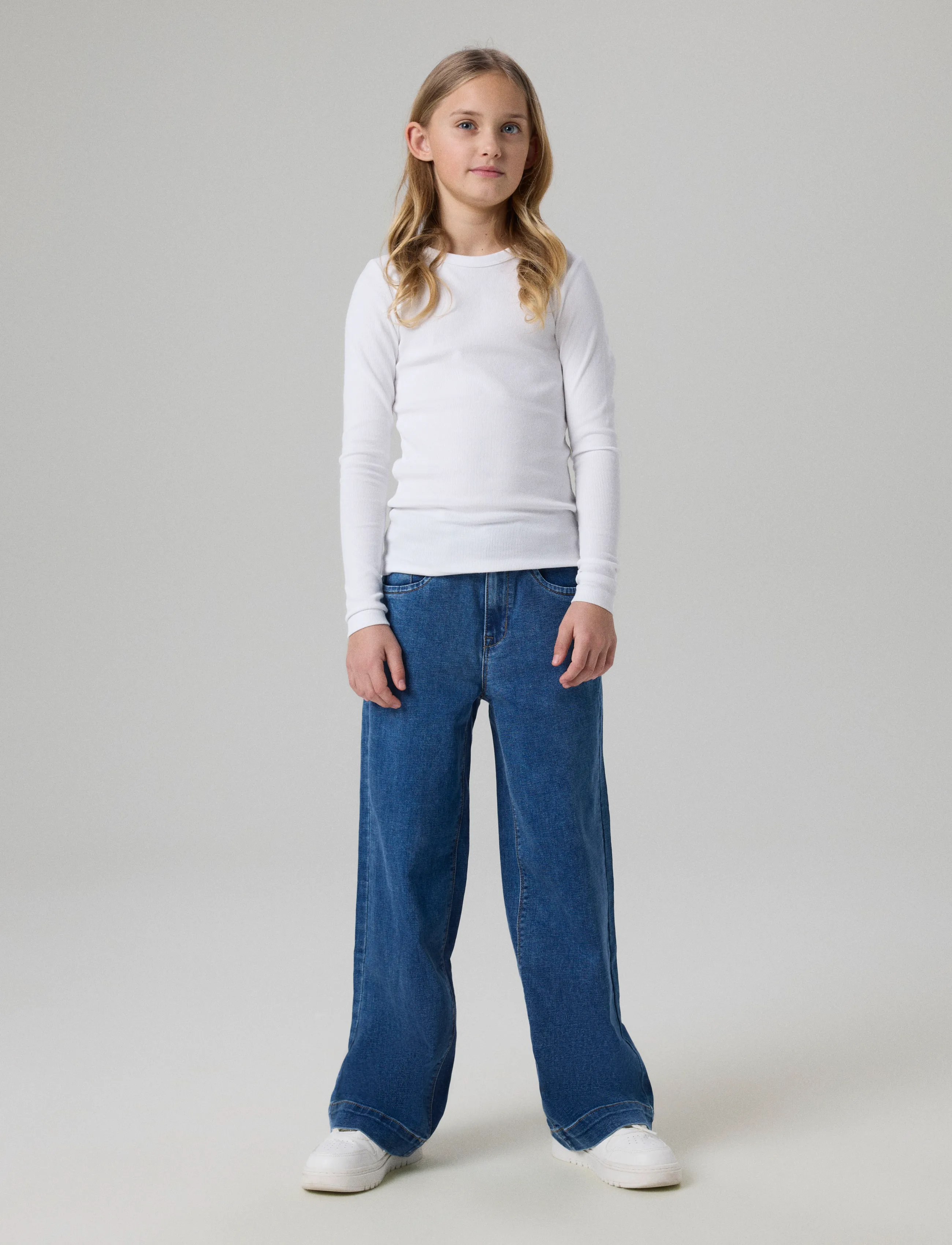 name it - NKFROSE WIDE HW JEANS 1356-ON NOOS - leveälahkeiset farkut - medium blue denim - 5