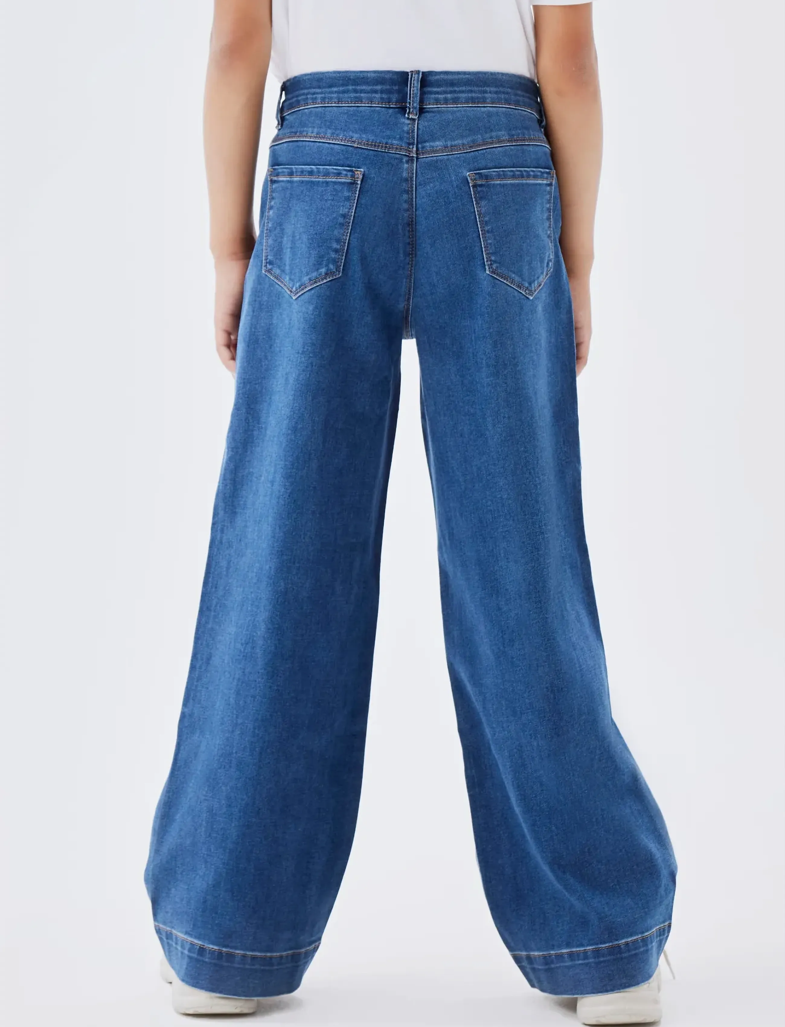 name it NKFROSE WIDE HW JEANS 1356-ON NOOS - Underdele - MEDIUM BLUE DENIM / blue