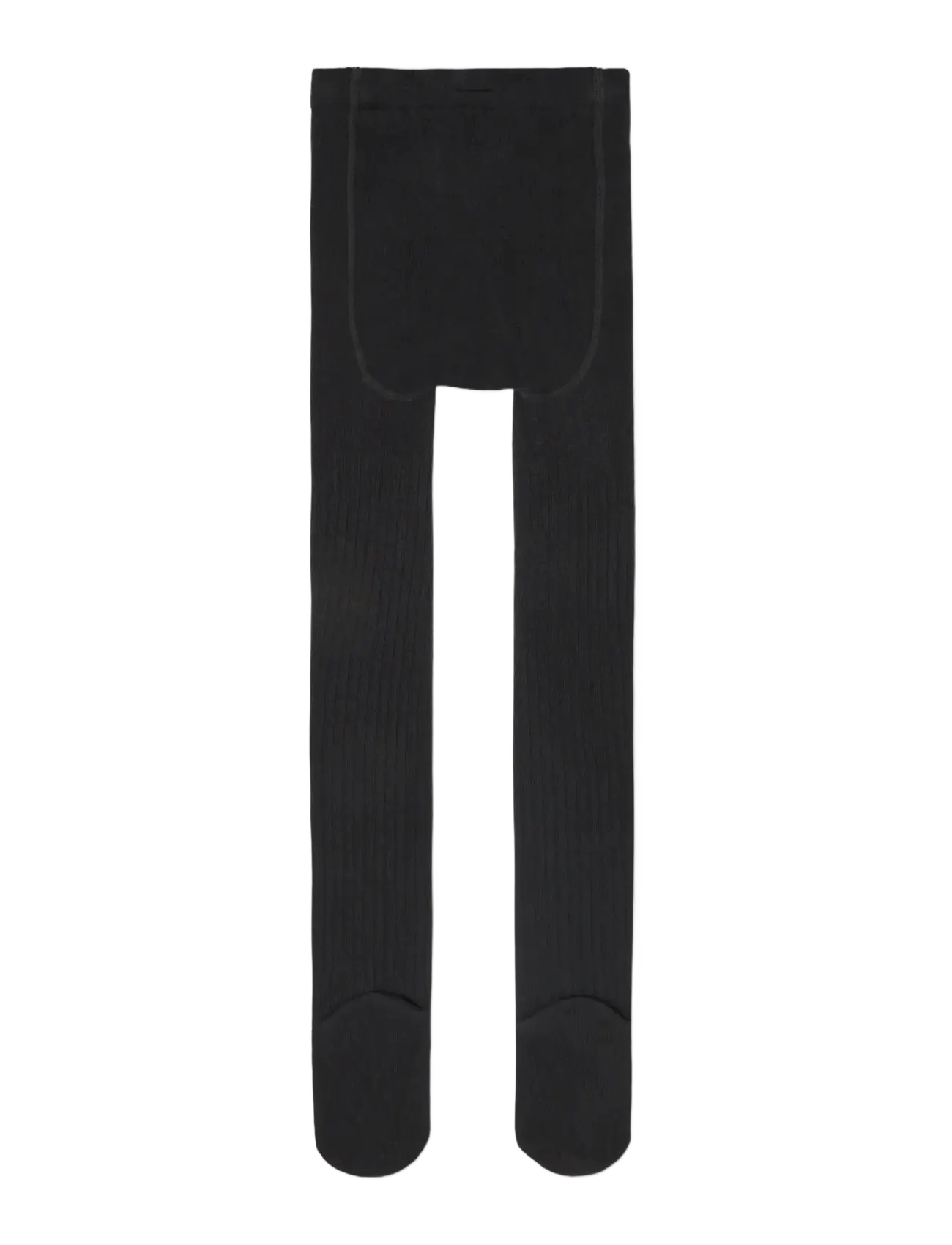 name it - NKNPANTYHOSE RIB 2P NOOS - strømpebukser - black - 2
