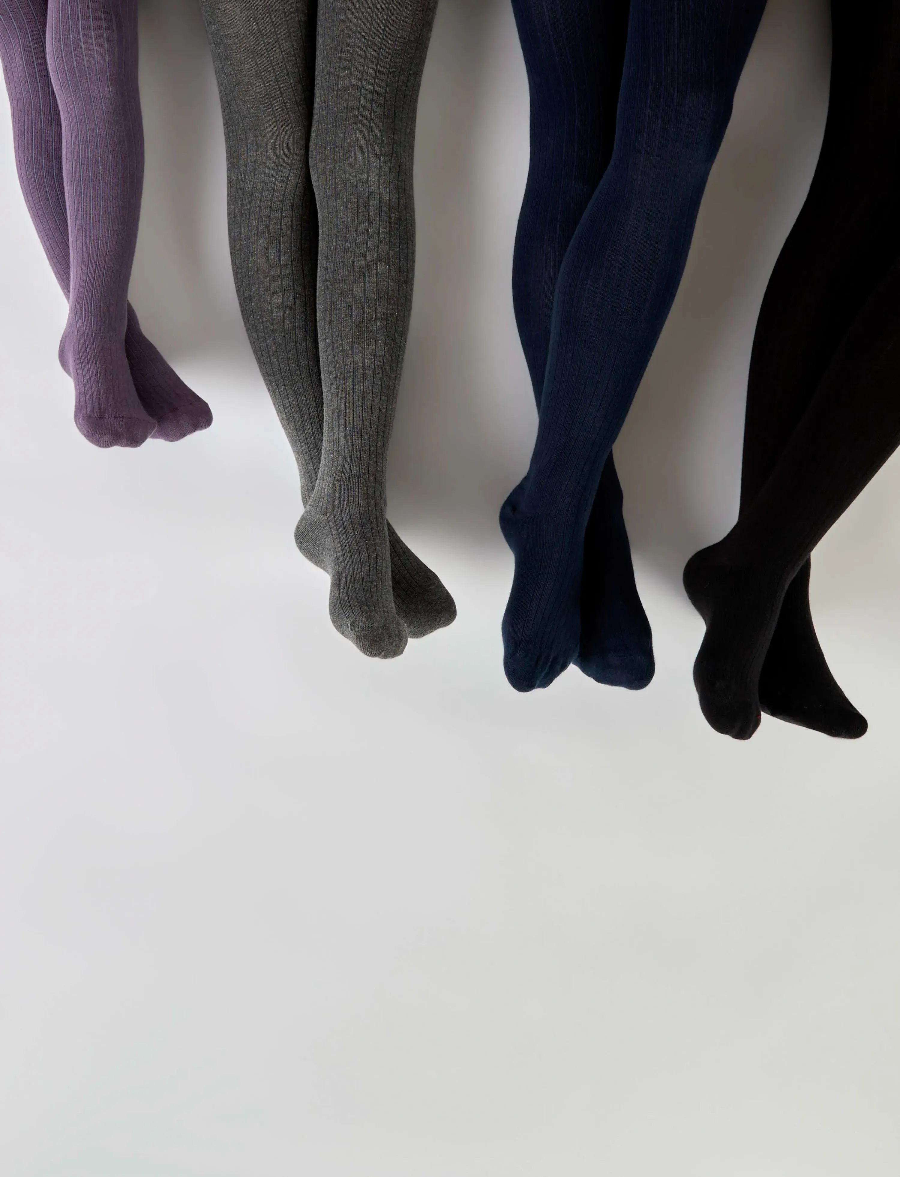 name it - NKNPANTYHOSE RIB 2P NOOS - strømpebukser - black - 5