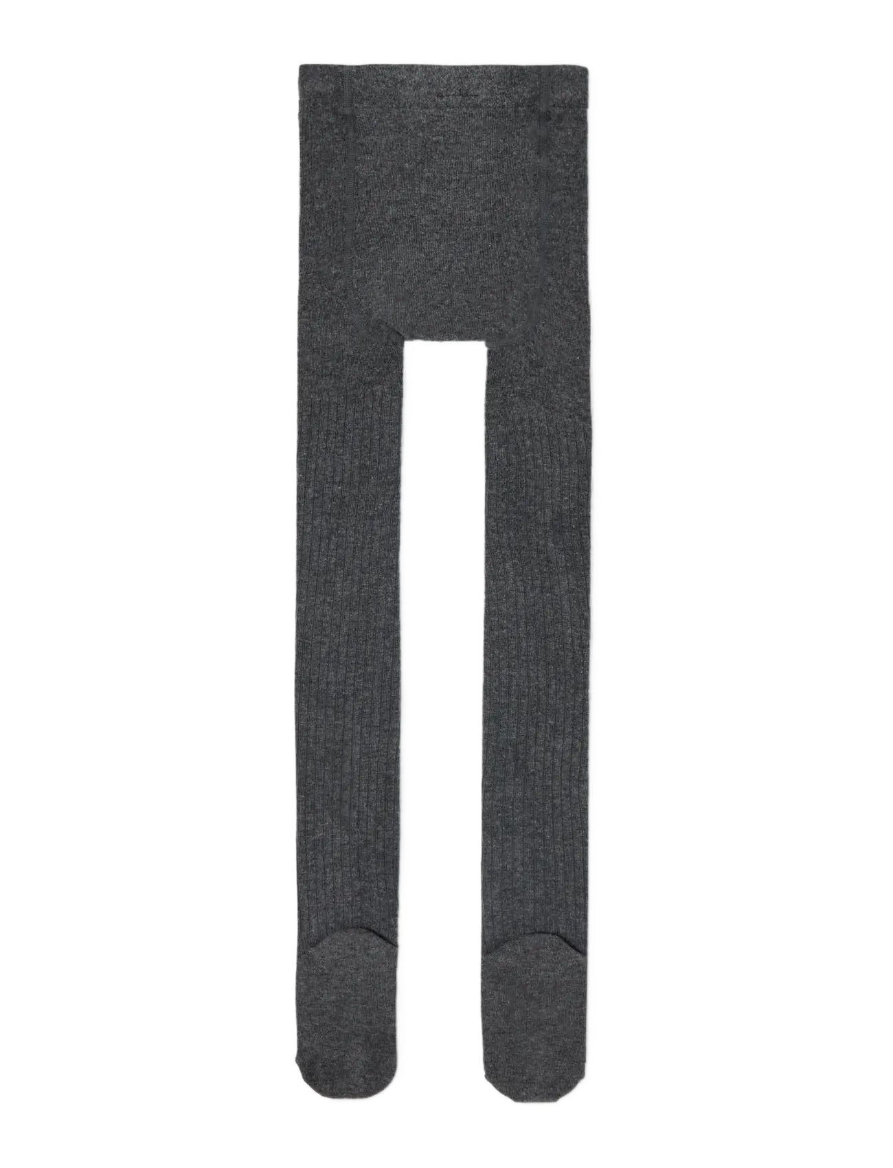 name it - NKNPANTYHOSE RIB 2P NOOS - sukkpüksid - dark grey melange - 2