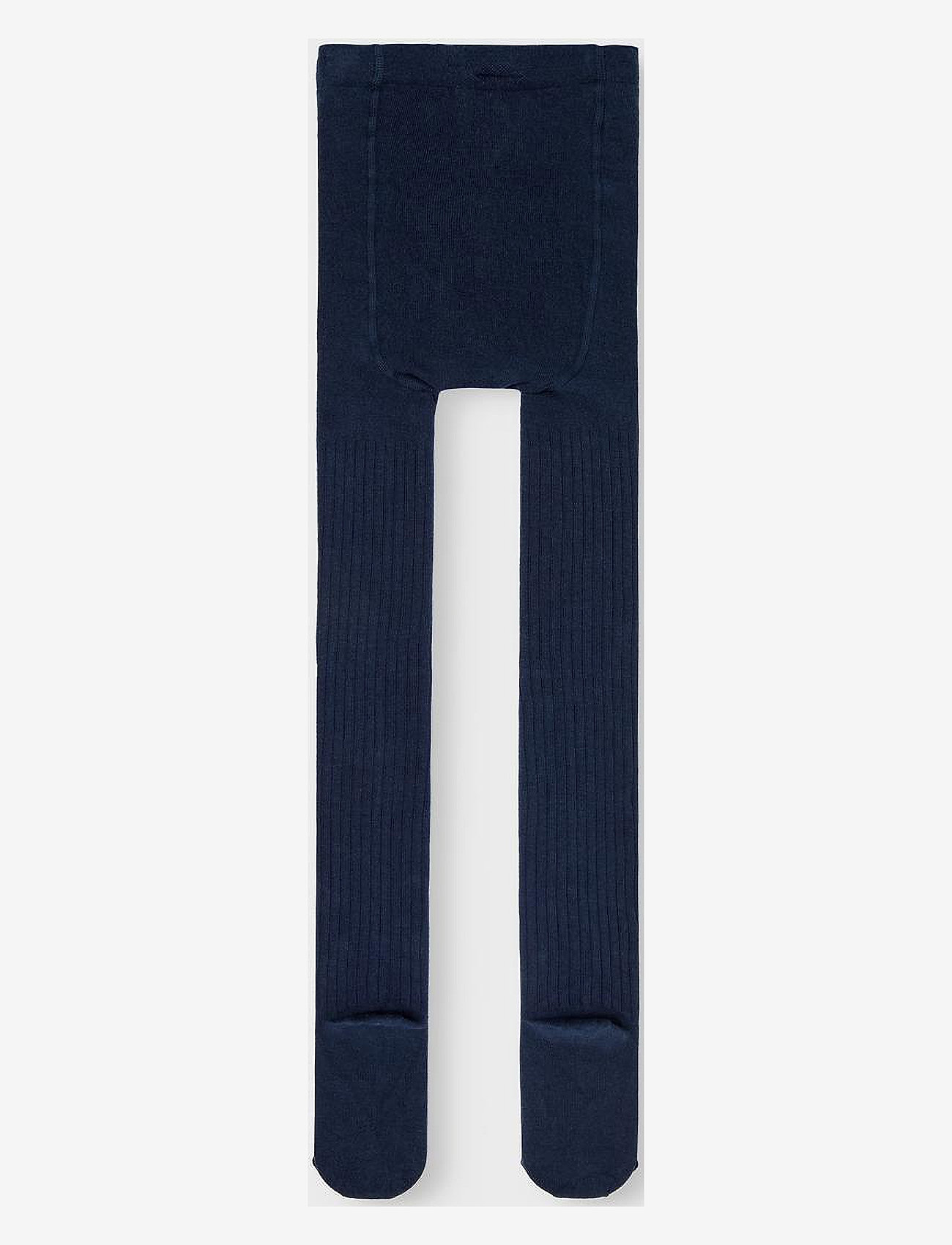 name it - NKNPANTYHOSE RIB 2P NOOS - strømpebukser - dark sapphire - 2