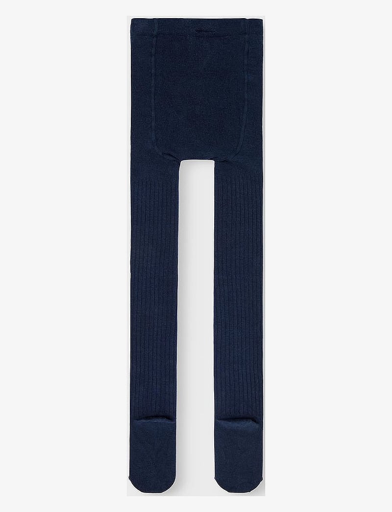 name it - NKNPANTYHOSE RIB 2P NOOS - strømpebukser - dark sapphire - 2