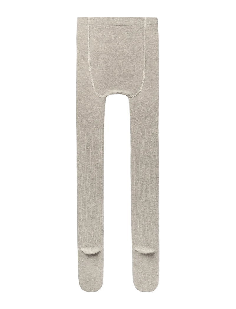 name it - NKNPANTYHOSE RIB 2P NOOS - strømpebukser - pure cashmere - 1