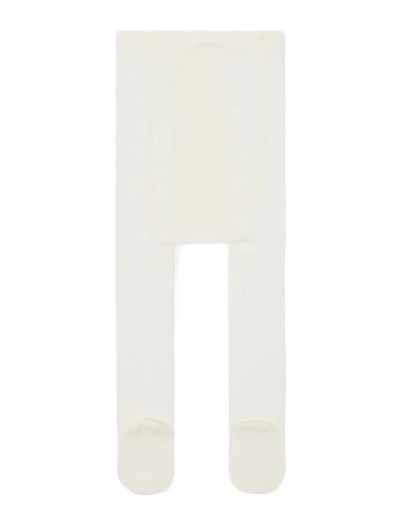 name it - NKNPANTYHOSE RIB 2P NOOS - sukkahousut - white alyssum - 2
