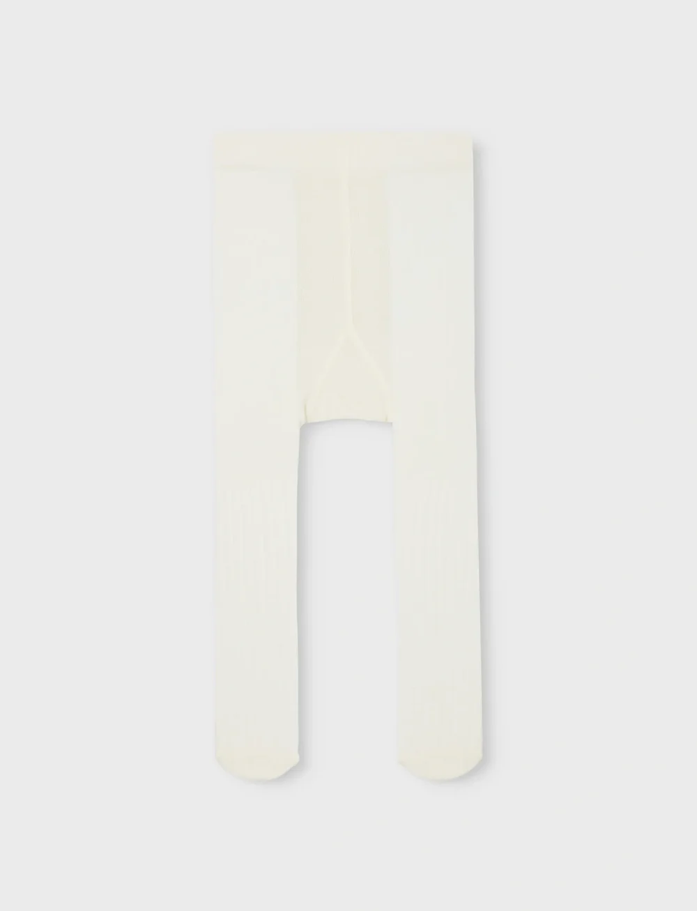 name it - NKNPANTYHOSE RIB 2P NOOS - strumpbyxor - white alyssum - 4