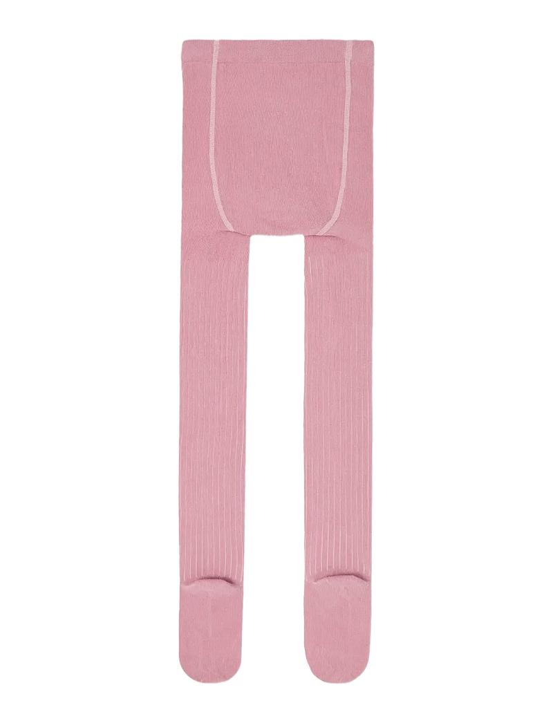 name it - NKNPANTYHOSE RIB 2P NOOS - strømpebukser - wistful mauve - 1
