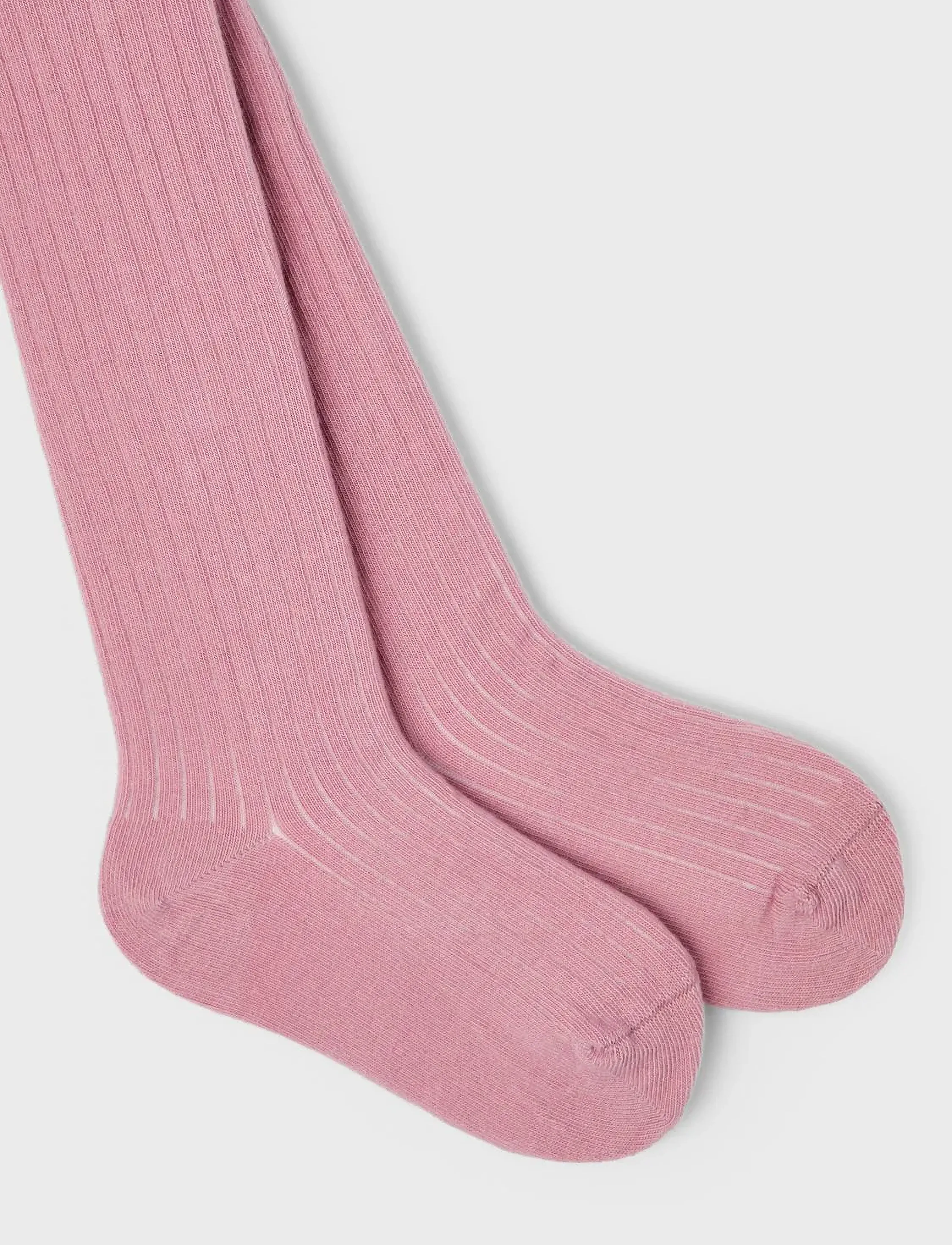 name it - NKNPANTYHOSE RIB 2P NOOS - sukkpüksid - wistful mauve - 3