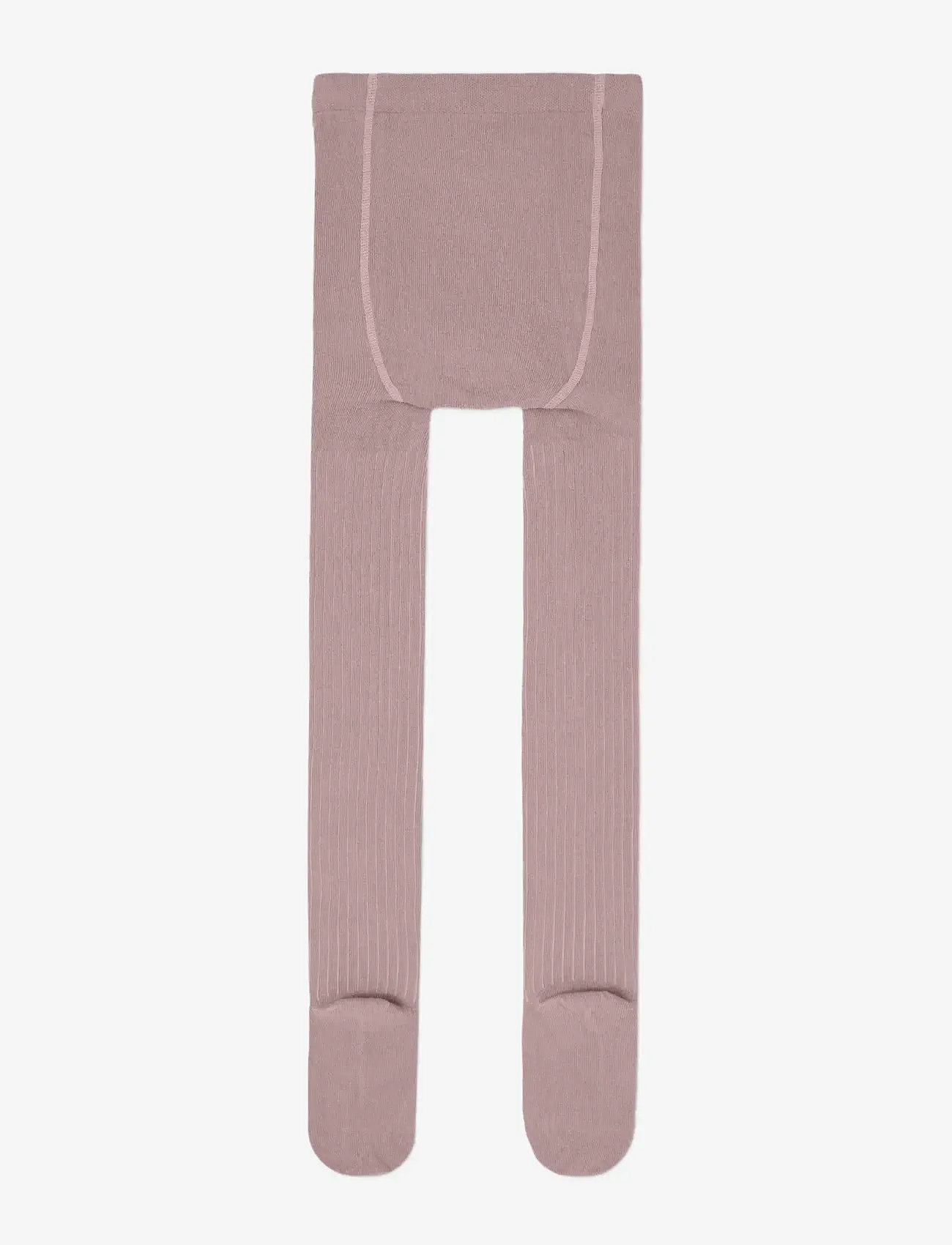 name it - NKNPANTYHOSE RIB 2P NOOS - strømpebukser - woodrose - 1
