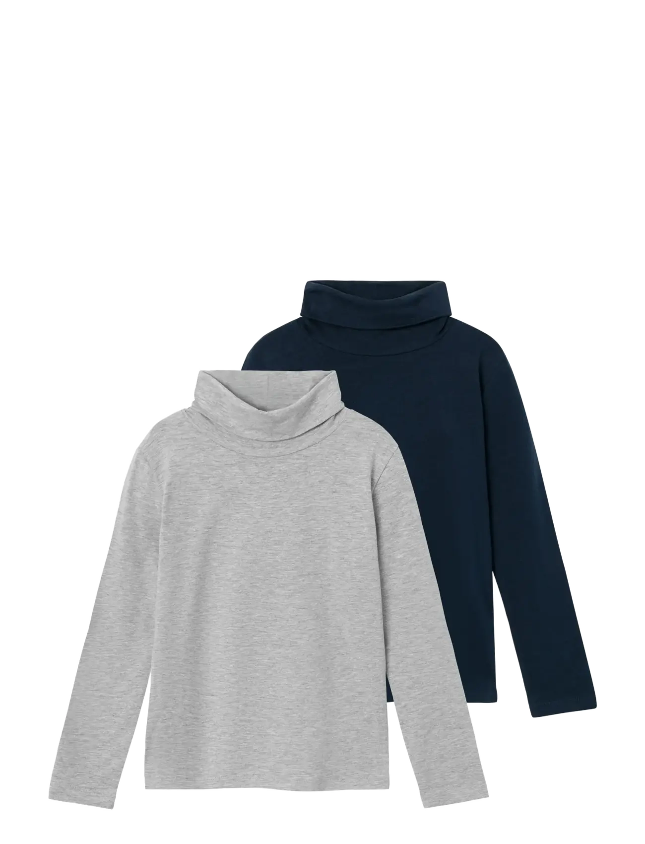 name it NKNVIGGO 2P LS SLIM ROLLNECK O NOOS - Rullekraver - DARK SAPPHIRE / multi
