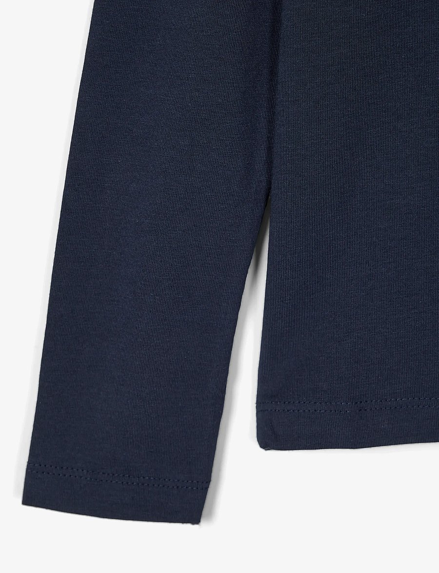 name it - NKNVIGGO 2P LS SLIM ROLLNECK O NOOS - långärmade t-shirts - dark sapphire - 4